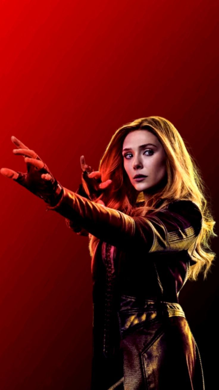 wanda maximoff iphone wallpaper