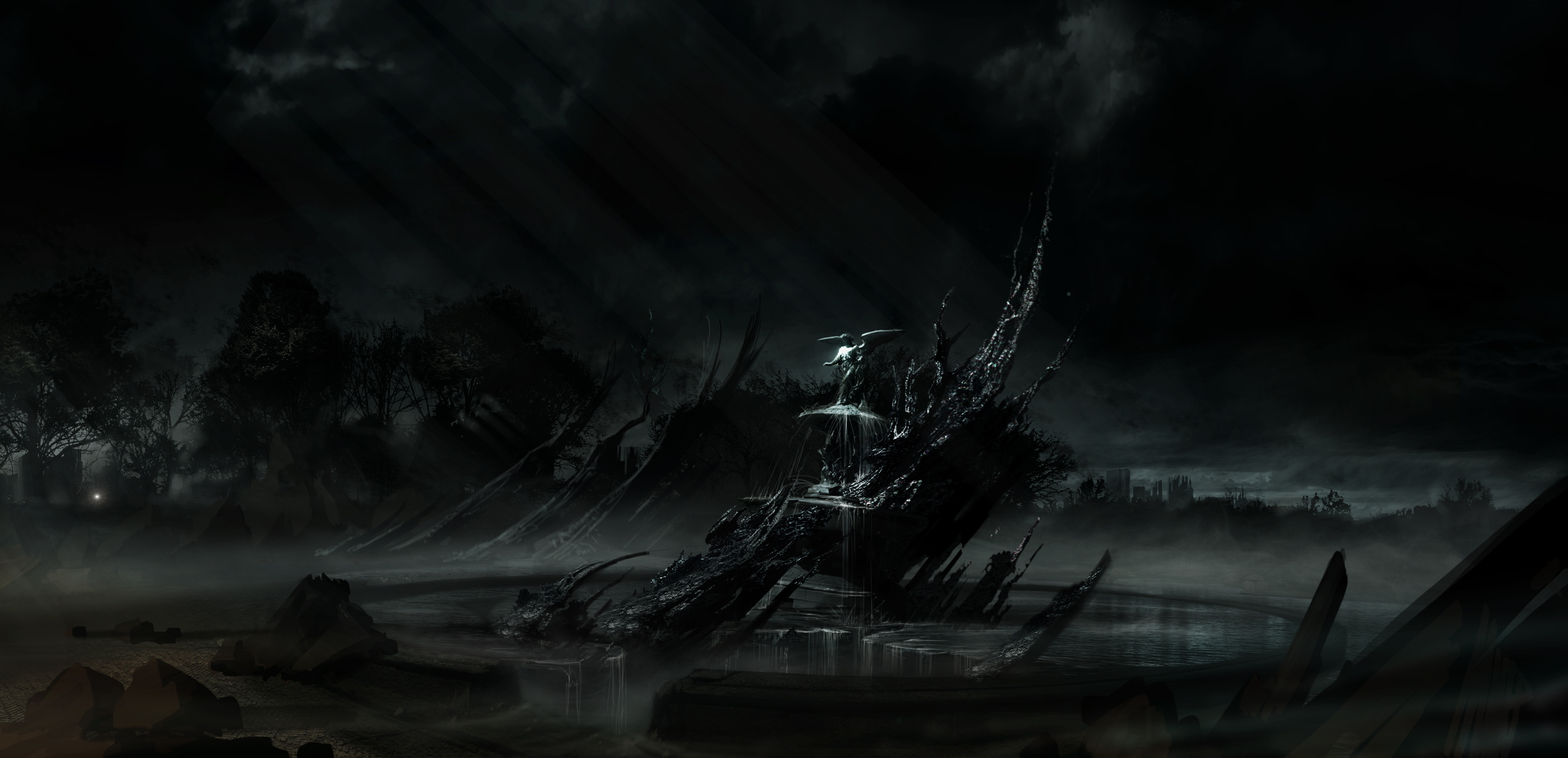 Free Alone In The Dark 4K Wallpaper & Desktop HD Background for PC