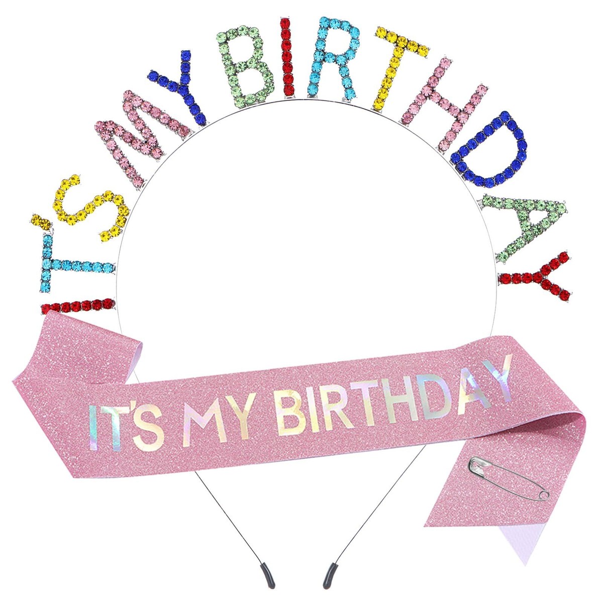 Near Me It's My Birthday Metal Headband. Ginger Ray Its My Birthday Headband Its My Birthday Headband Svg