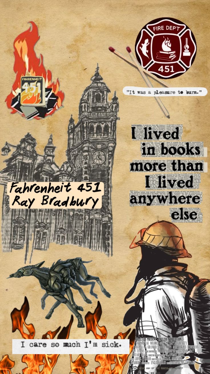 Fahrenheit 451 wallpaper ❤️‍
