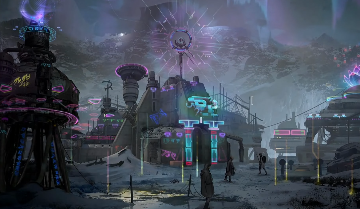 Some Official Screenshots Of Borderlands 4 Concept Art From Gearbox's Panel At PAX West