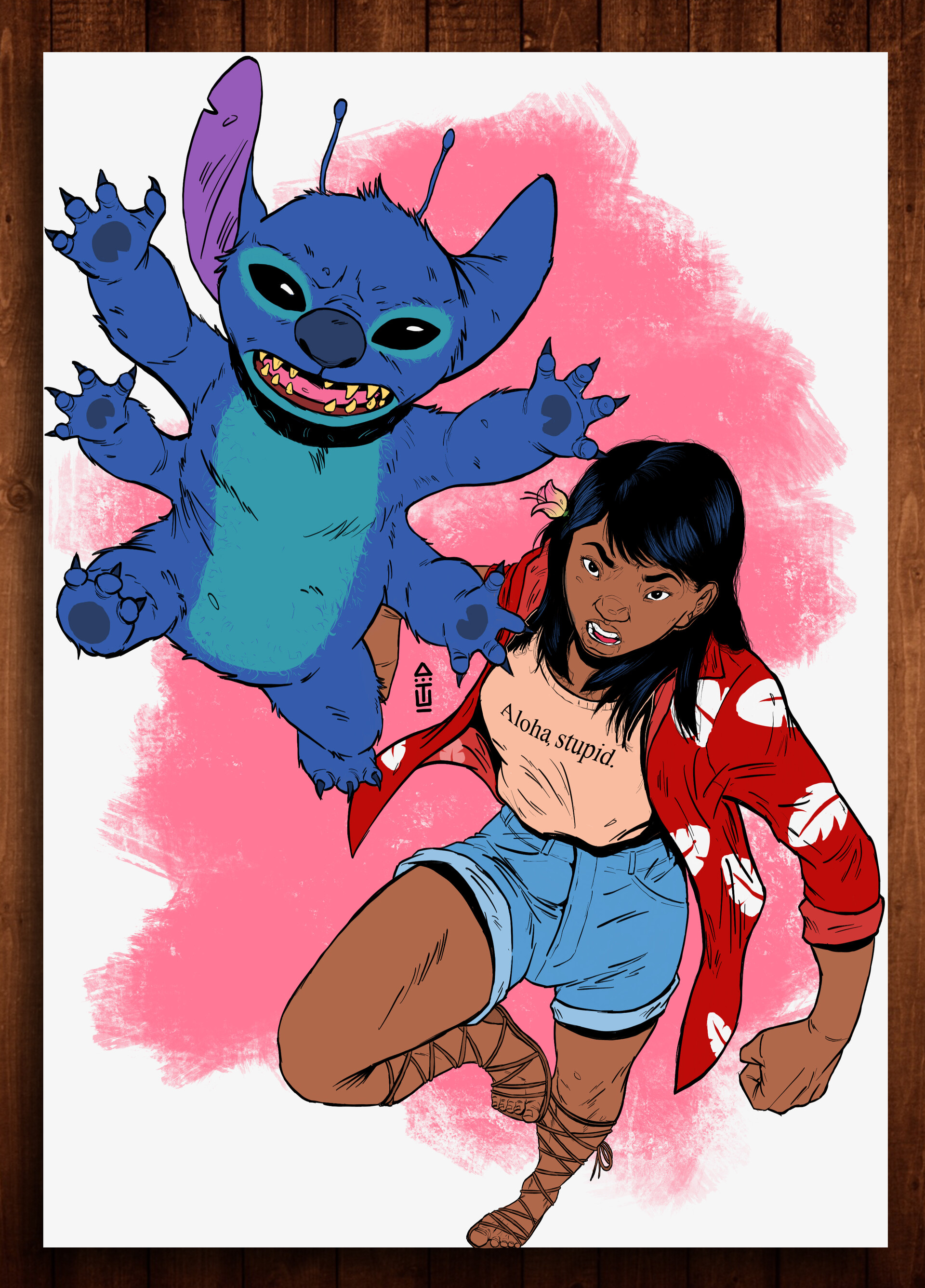 Lilo & Stitch Pelekai & Stitch X 626