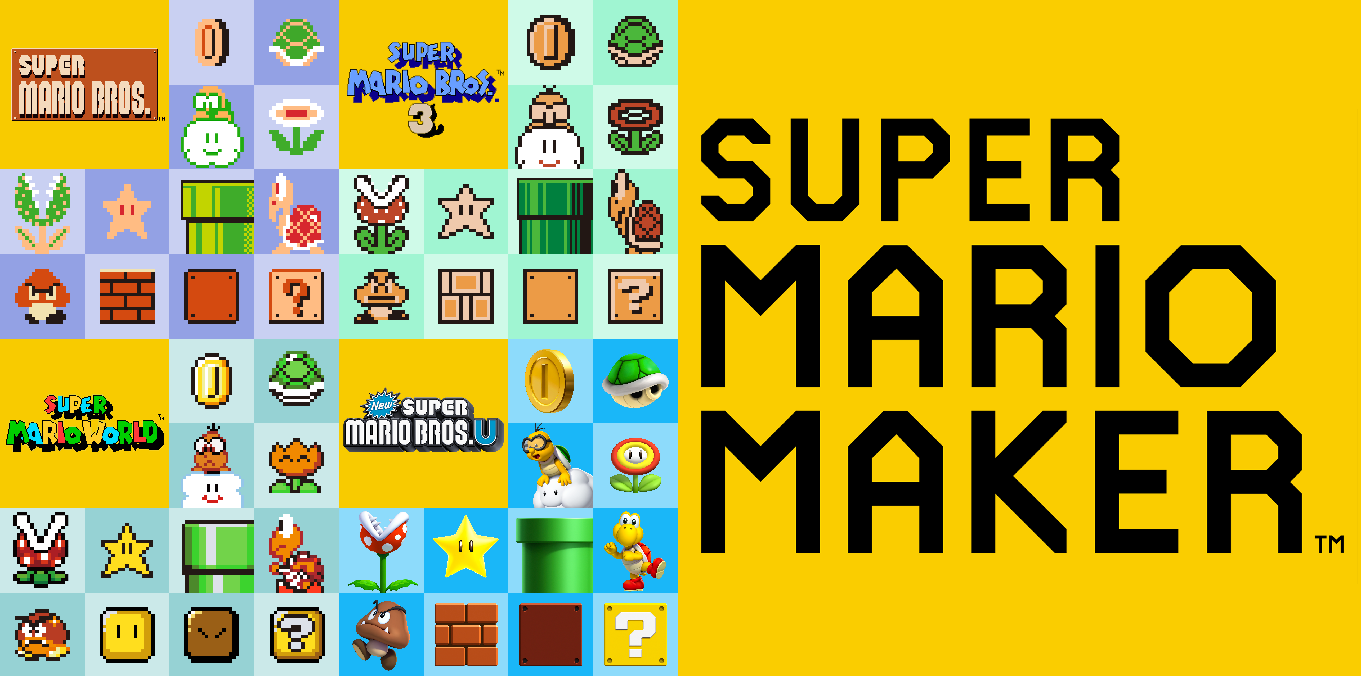 Super Mario Maker HD Wallpaper
