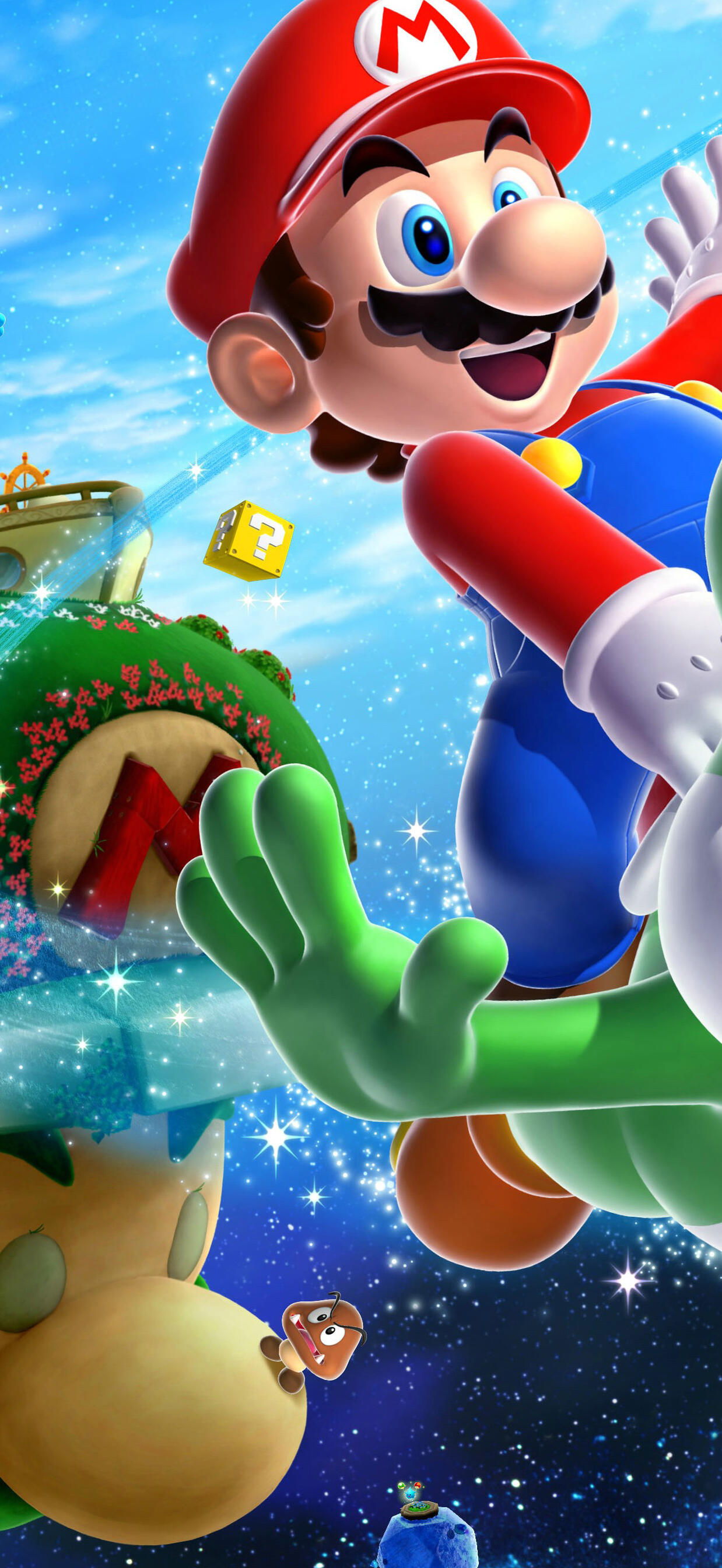 Wallpaper super mario galaxy 2 super mario mario 1242x2688 iPhone XS Max from jorik image and screensavers