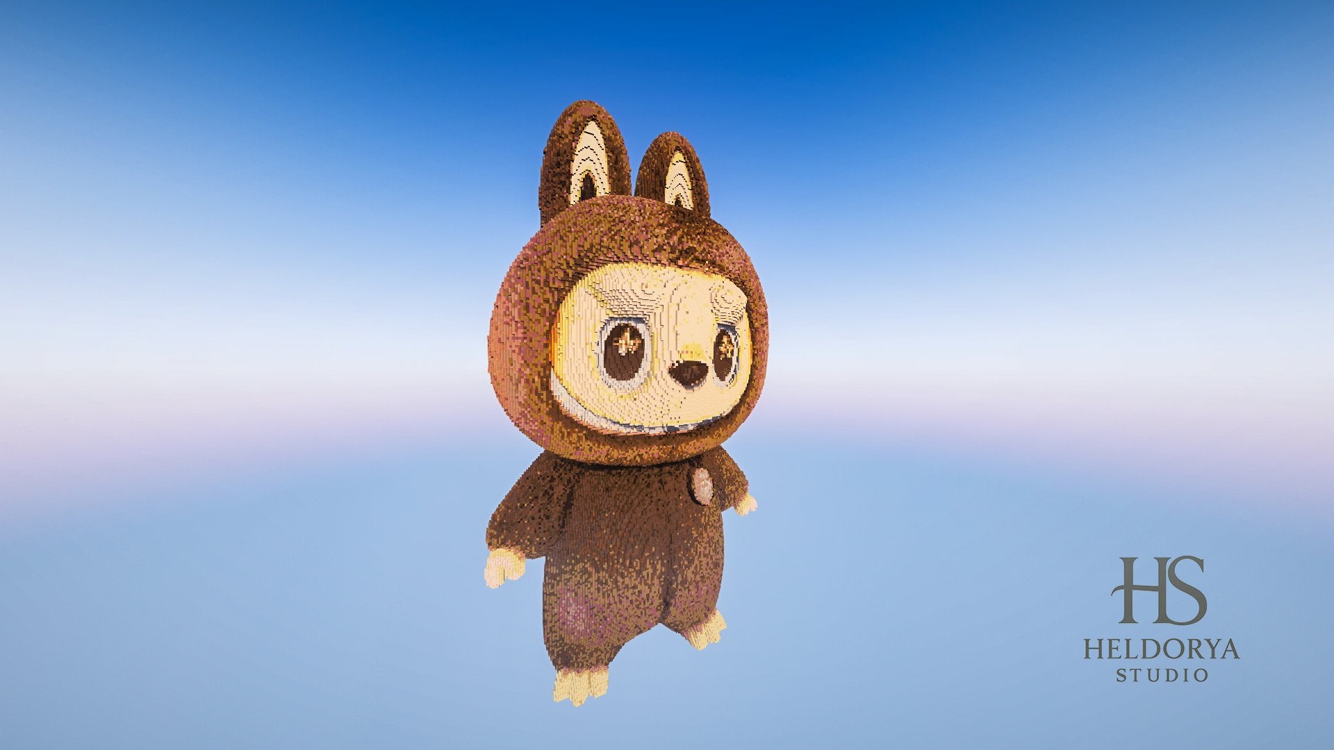 LABUBU. -Giant Secret / Brown Labubu