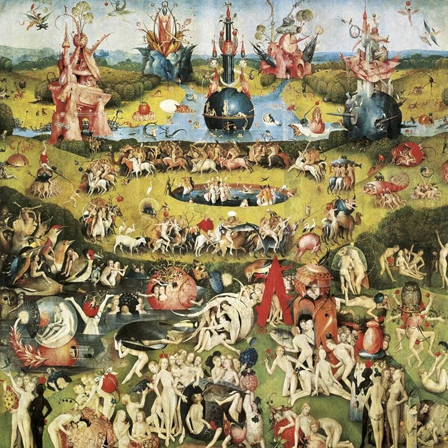 ART.COM Wall Art Print The Garden of Earthly Delights by Hieronymus Bosch, 30 x 30: Posters & Prints