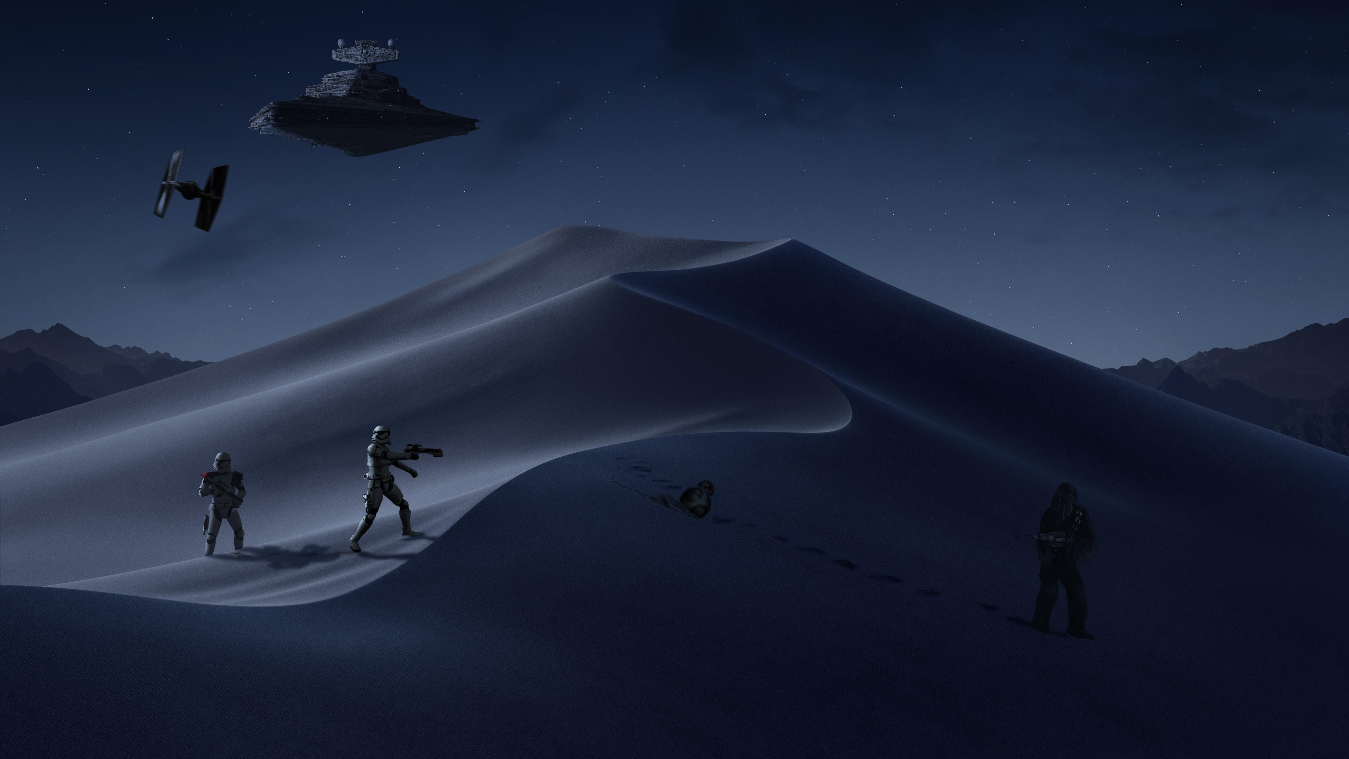 I had an idea, to combine apple wallpaper with a star wars twist. So here's my take on it!✨