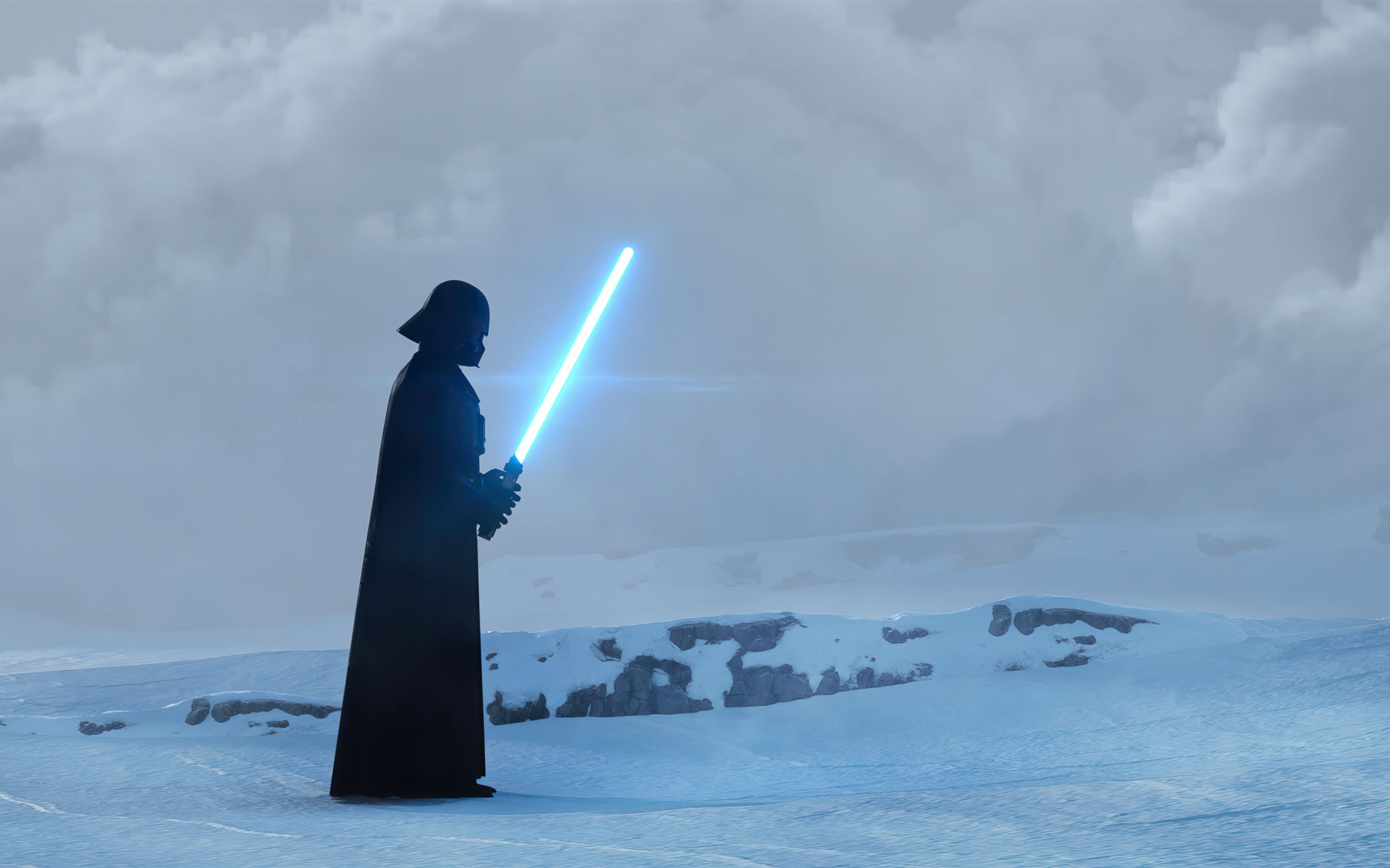 star wars the clone wars darth vader 5k MacBook Air Wallpaper Download