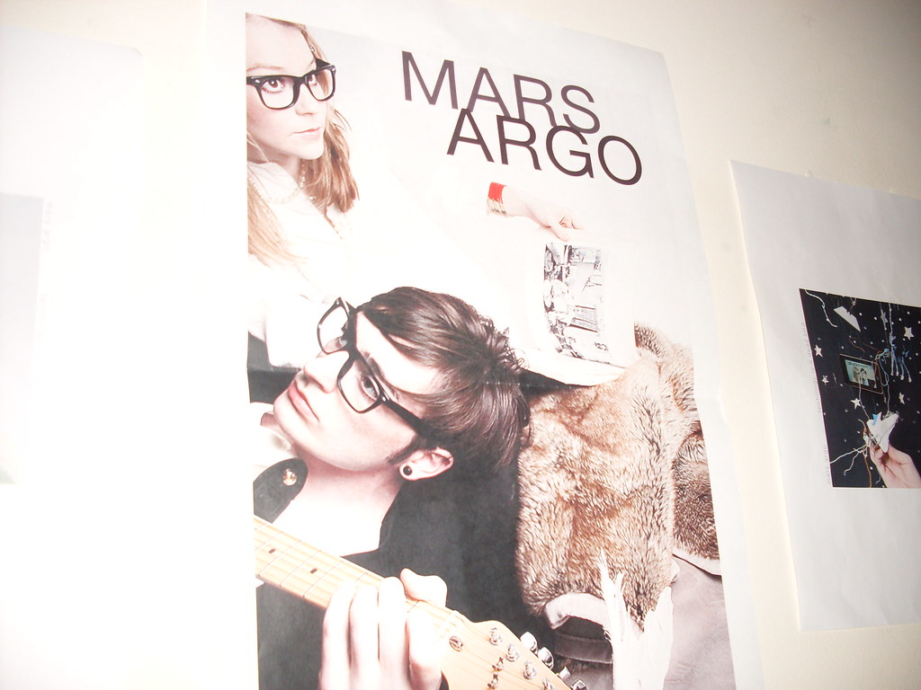 Mars Argo. Well, I had to make my own posters. And, it was