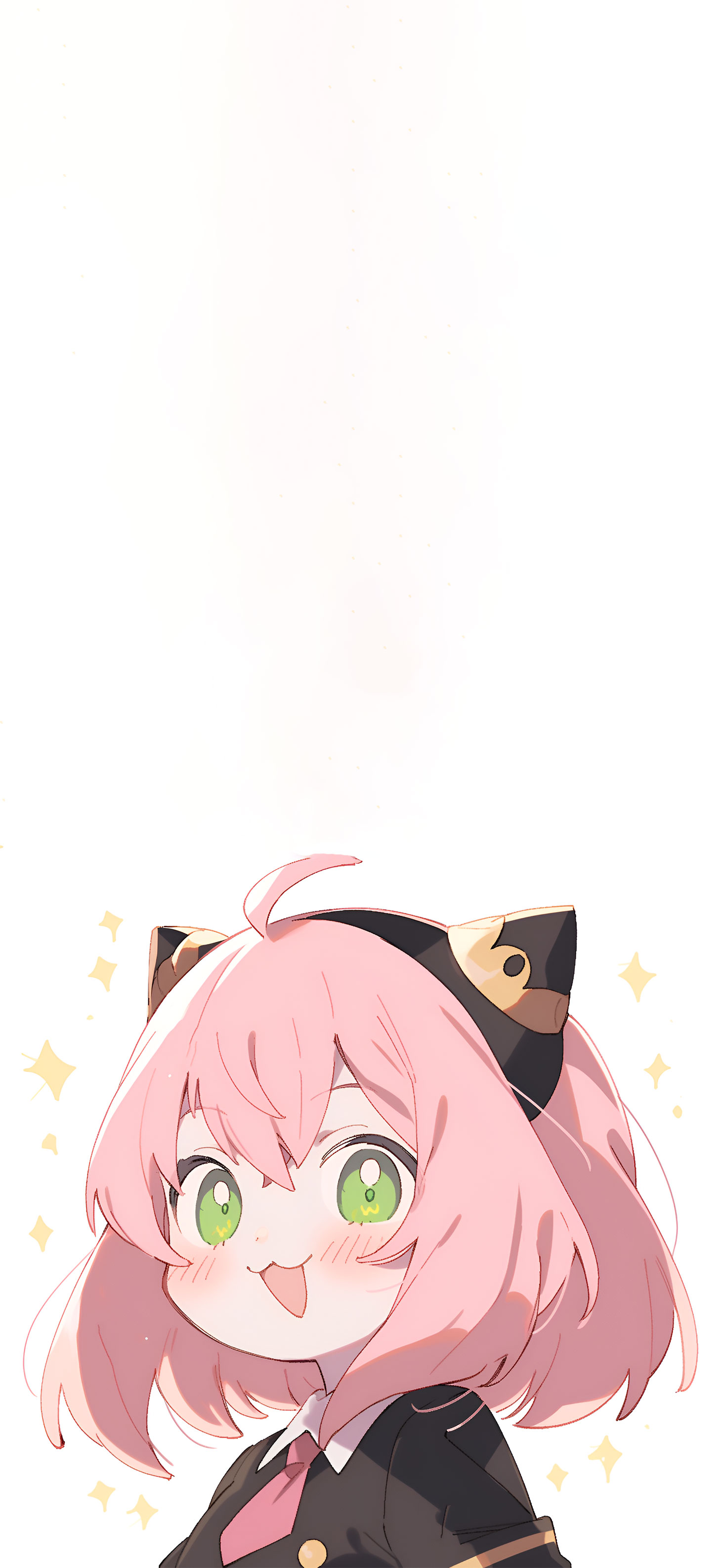 Curious Anya Forger Art Wallpaper Wallpaper for iPhone