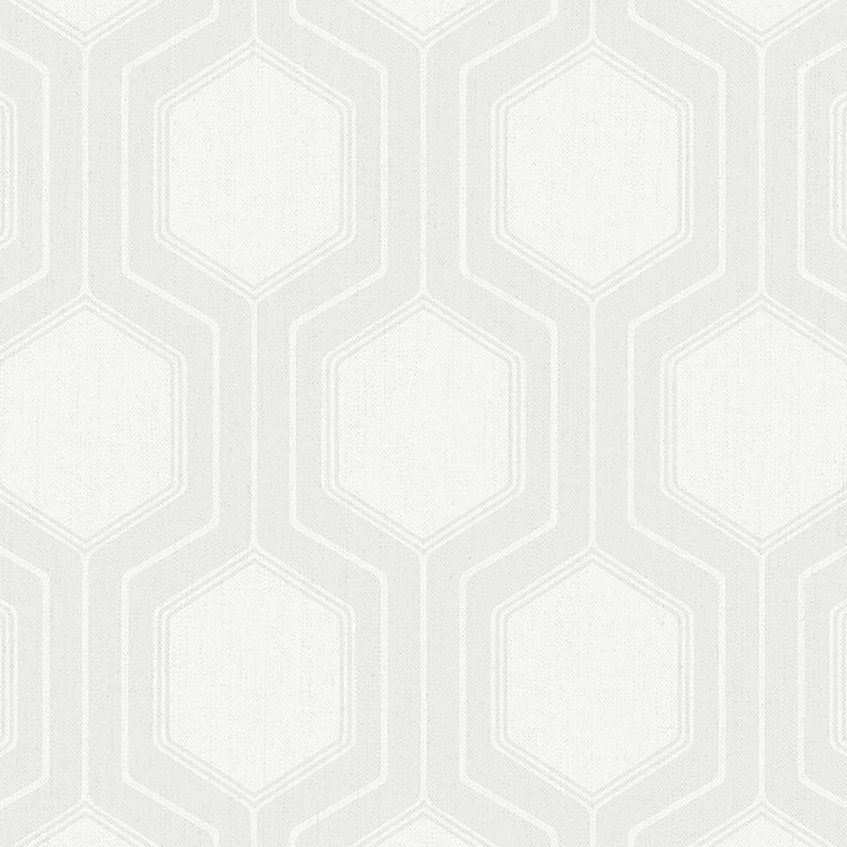 Graphic Hexagon Bone 9305 Wallpaper by Schumacher To Go
