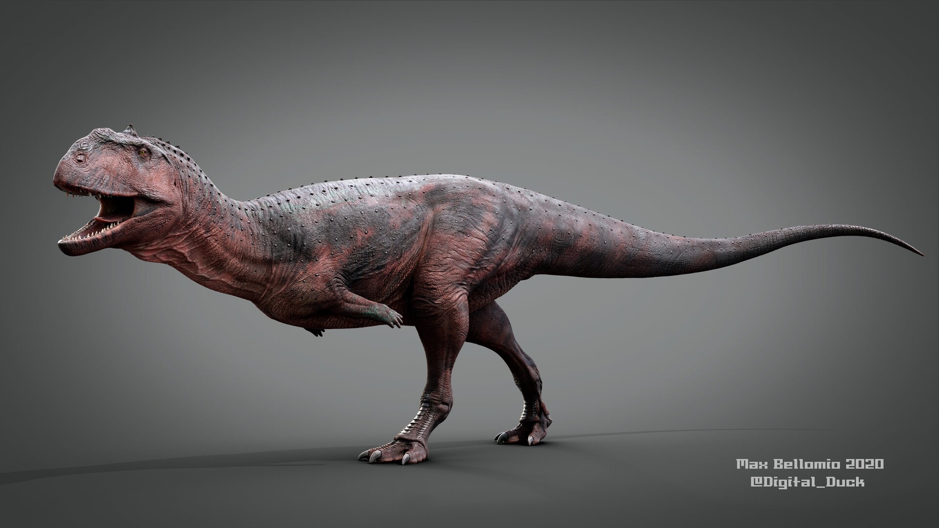 Majungasaurus 3D Model (With Animation)