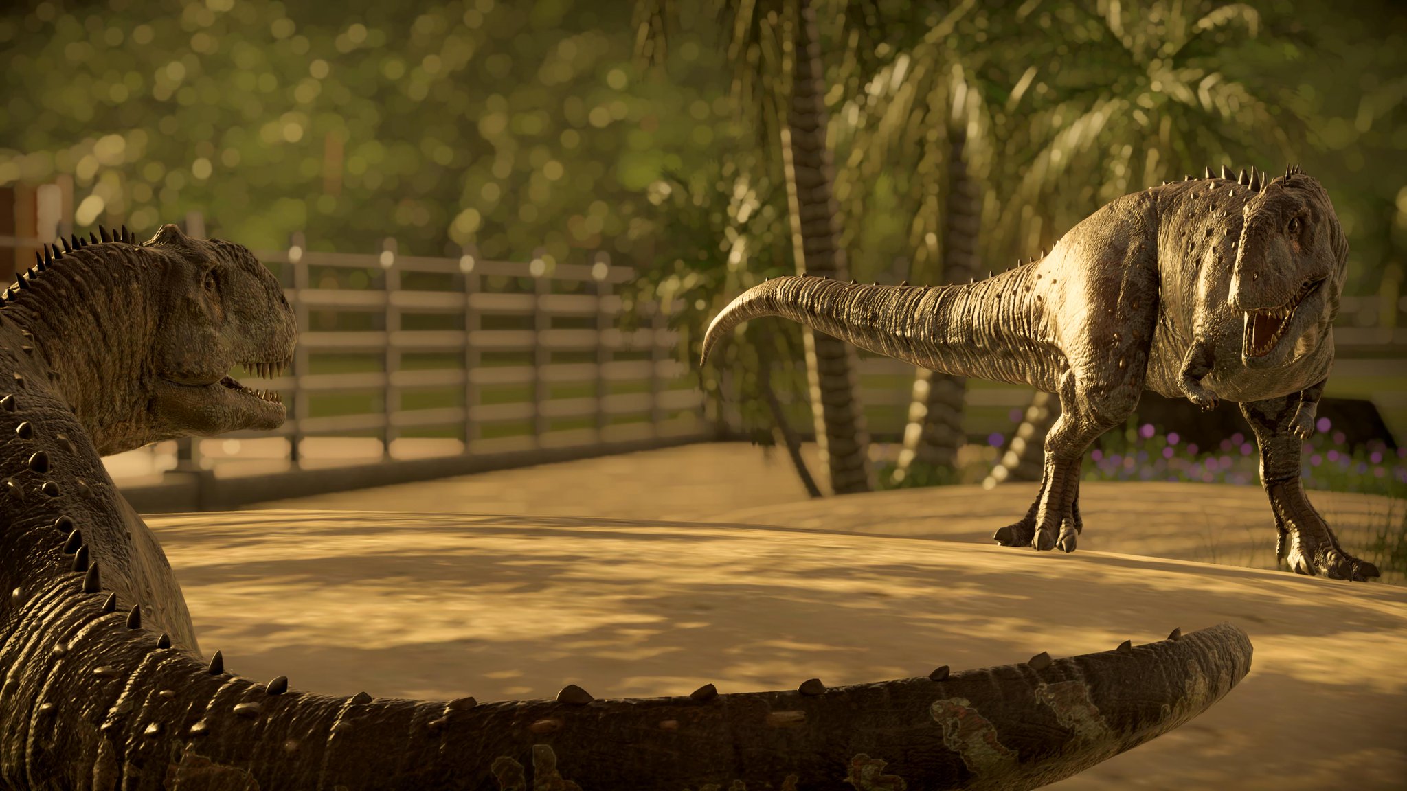 Jurassic World Evolution 3 Dear! This Majungasaurus Isn't Very Happy About A New Majungasaurus Entering The Majungasaurus Habitat. Majungasaurus, It's A Fun Word To Say! Thanks To U Jenny__Talia For