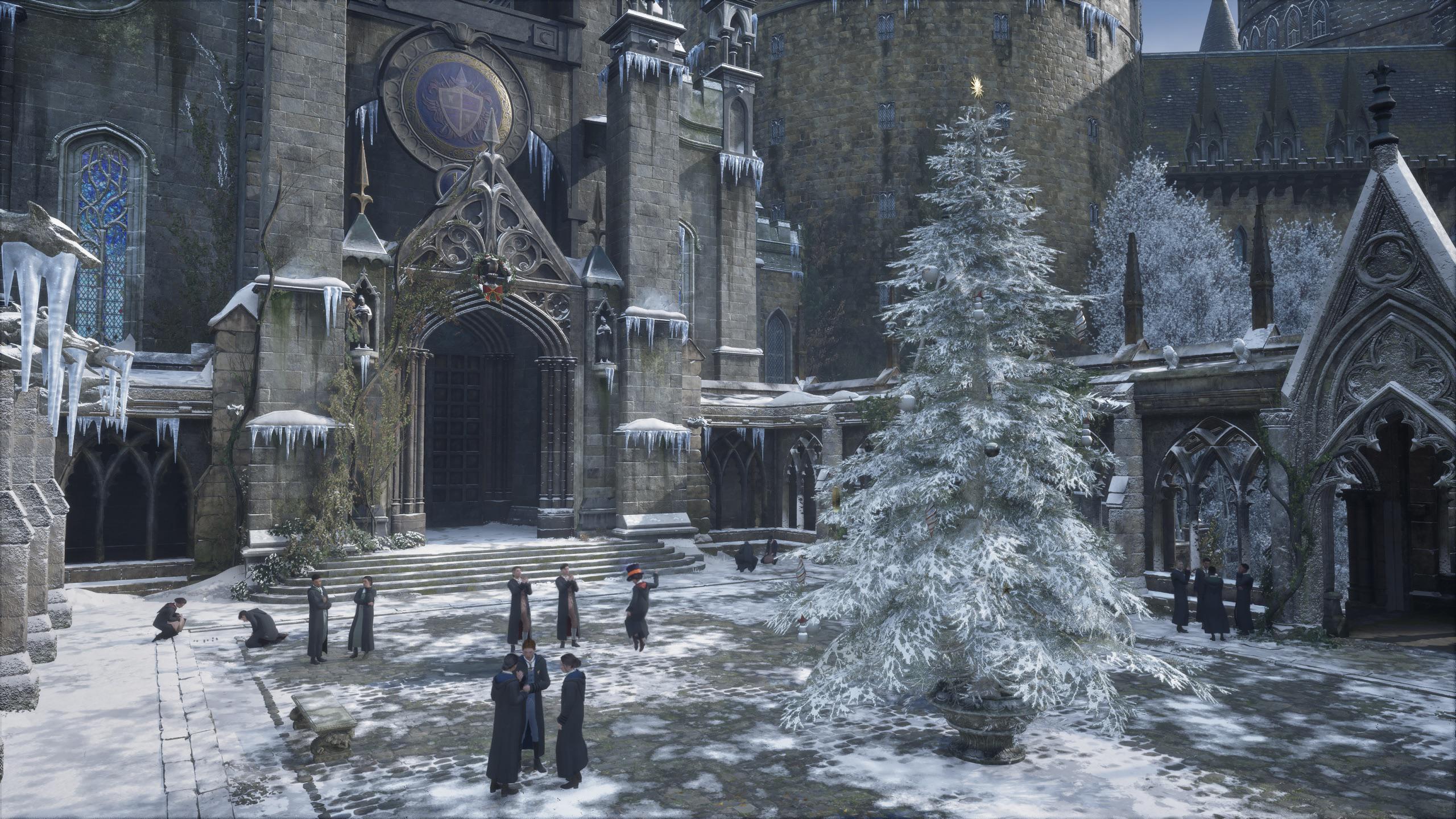 Winter in Hogwarts Legacy