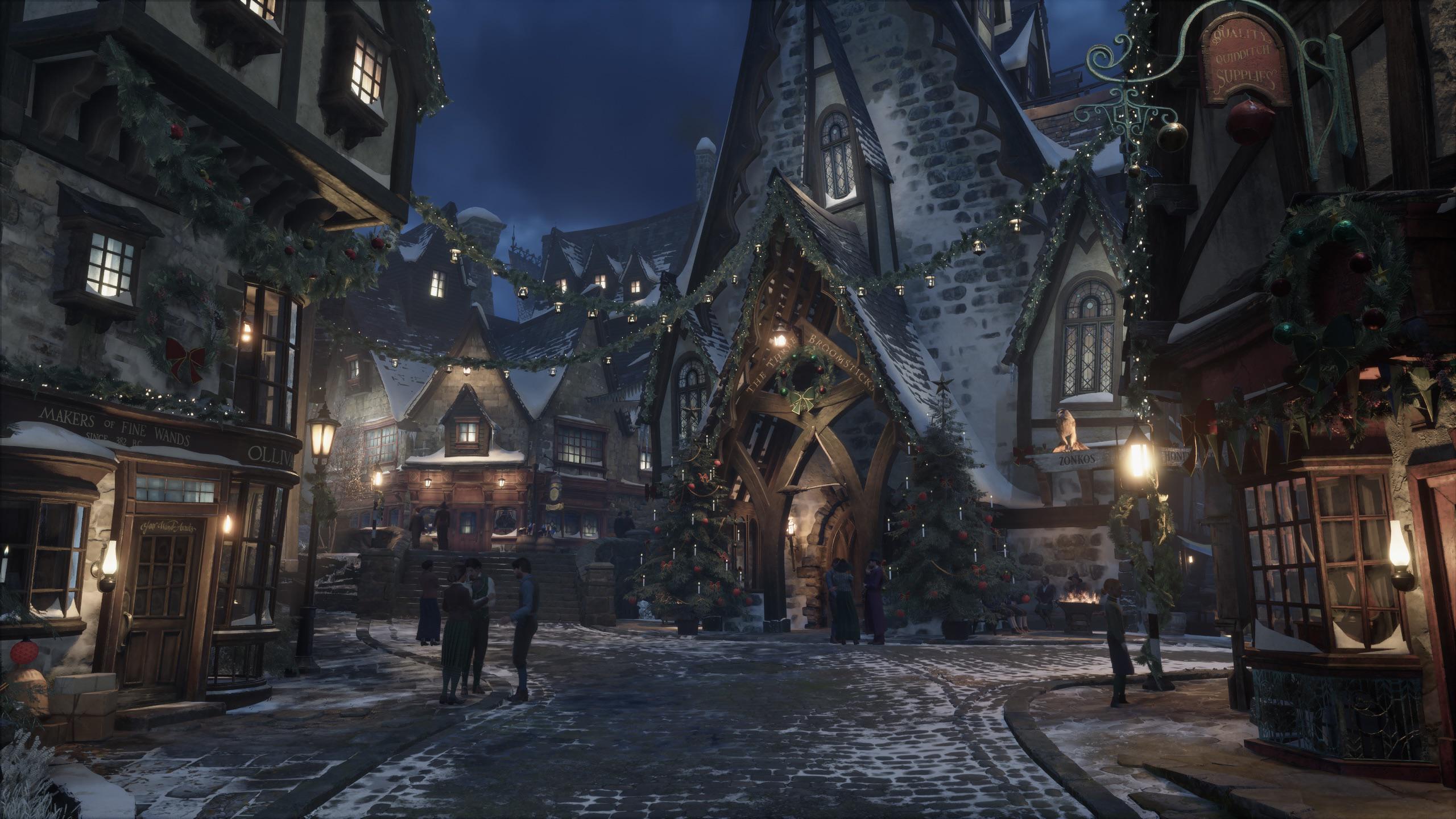 Winter in Hogwarts Legacy