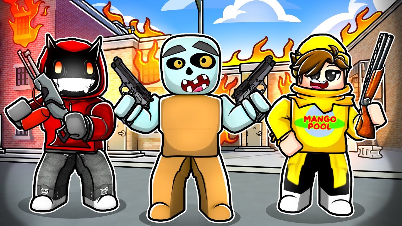 We Played DA HOOD in ROBLOX for The FIRST TIME
