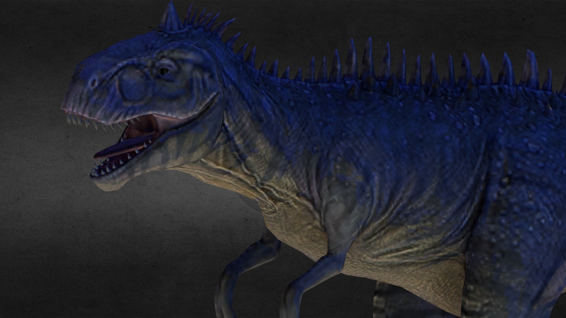 JWTG Level 40 Majungasaurus Free 3D model by Jurassic Radassic [240e8b3]