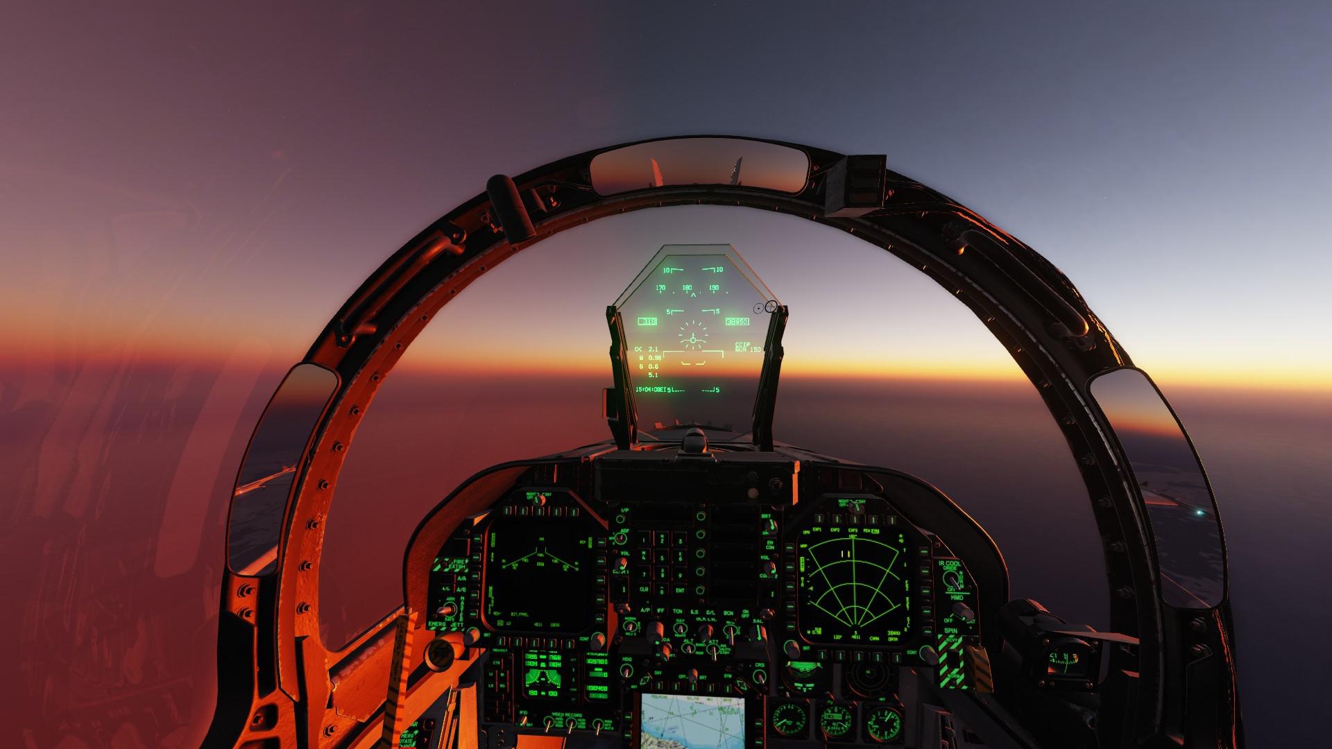 Sometimes, all you need is a free flight at sunset