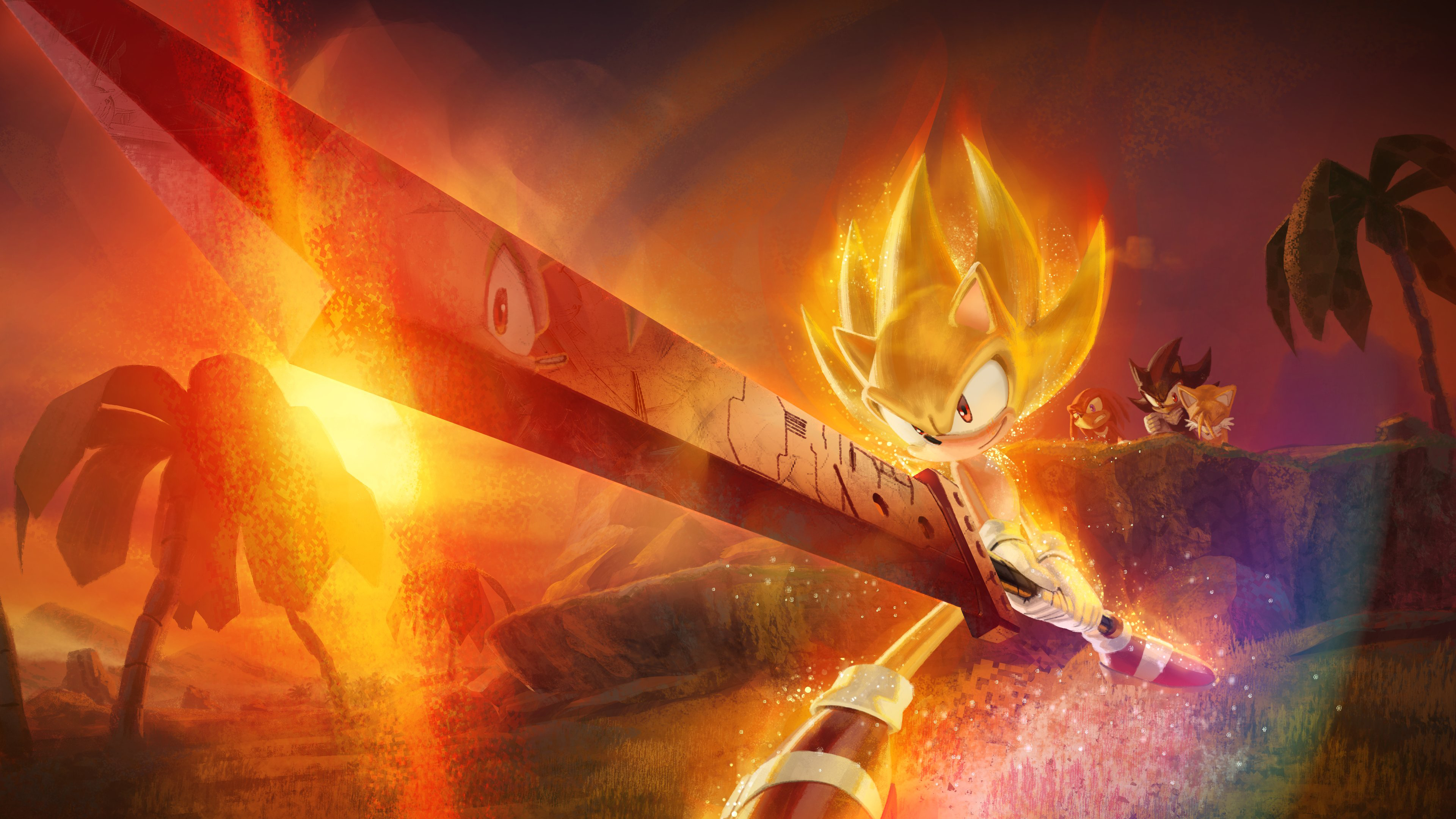 Super Sonic The Hedgehog Wallpapers - Wallpaper Cave, image size:3840x2160