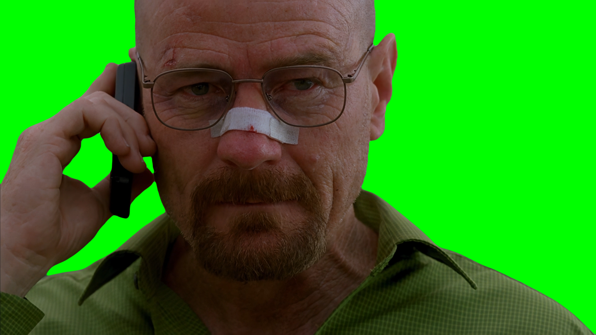 Walter White saying I Won meme Bad (Green Screen)