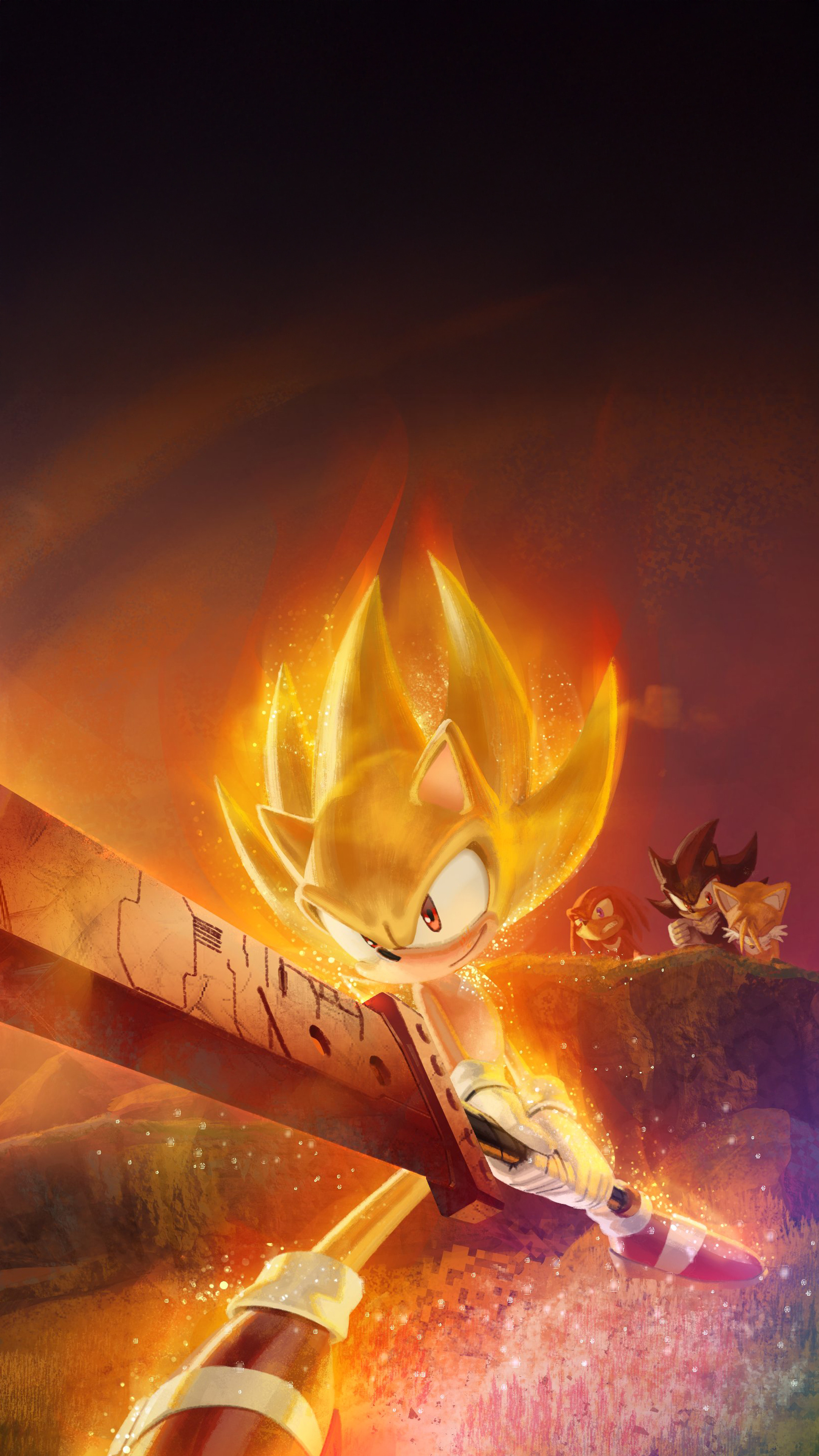 Super Sonic The Hedgehog 4k Sony Xperia X, XZ, Z5 Premium , HD 4k Wallpaper, Image, Background, Photos and Picture