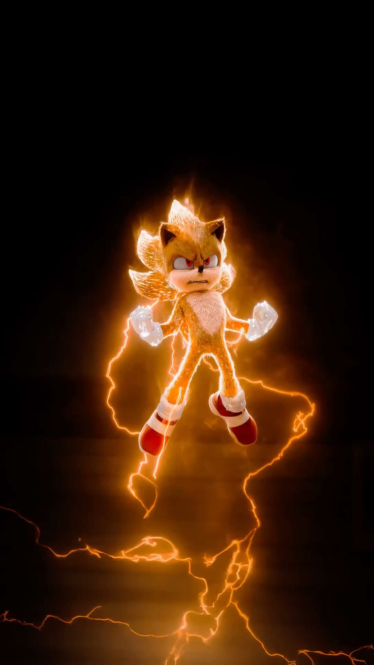 Super Sonic Wallpaper 4k