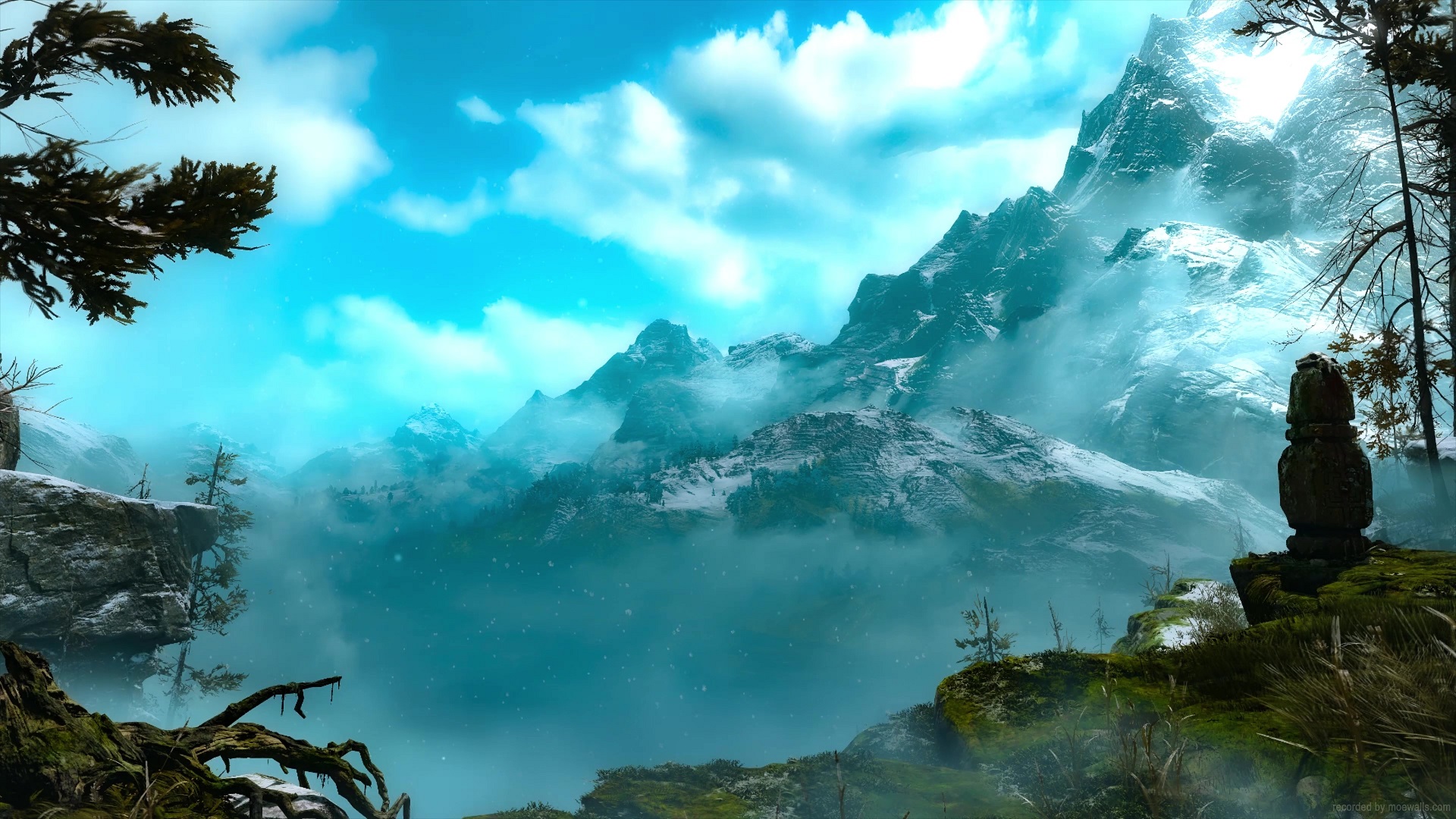 The Mountain God Of War Live Wallpaper