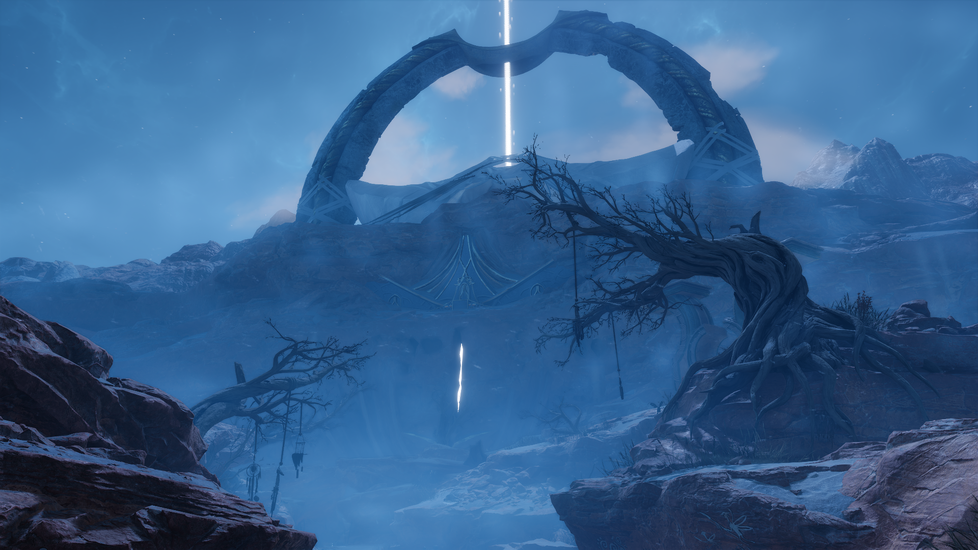 Epic God of War: Ragnarök Scenery