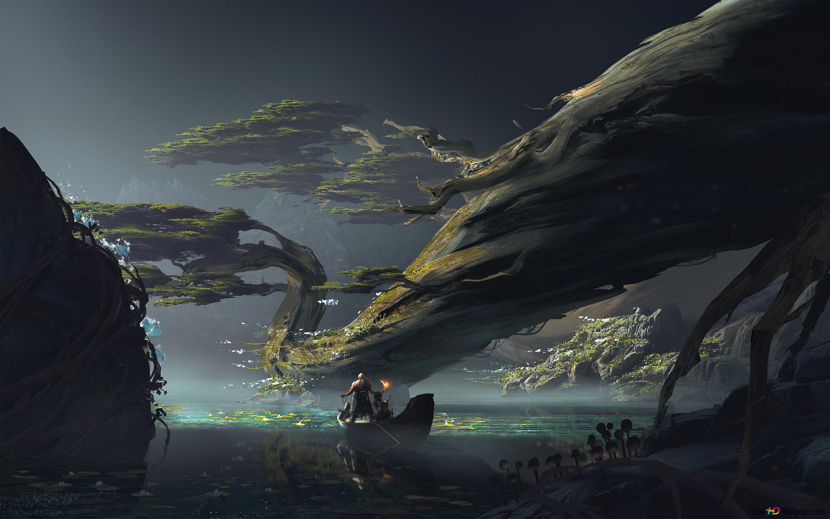 God of War 4 (video game) Art 4K wallpaper download