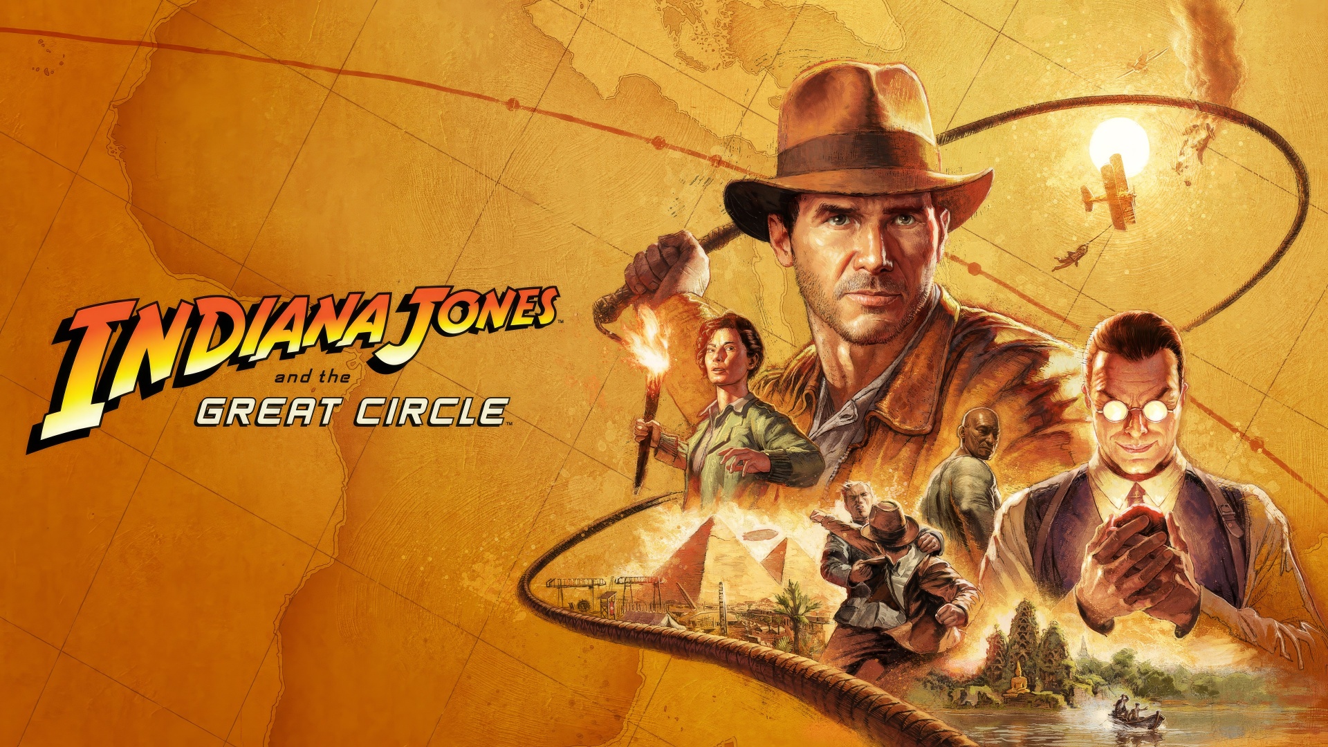 Indiana Jones and the Great Circle Wallpaper 4K, Key Art, 2024 Games