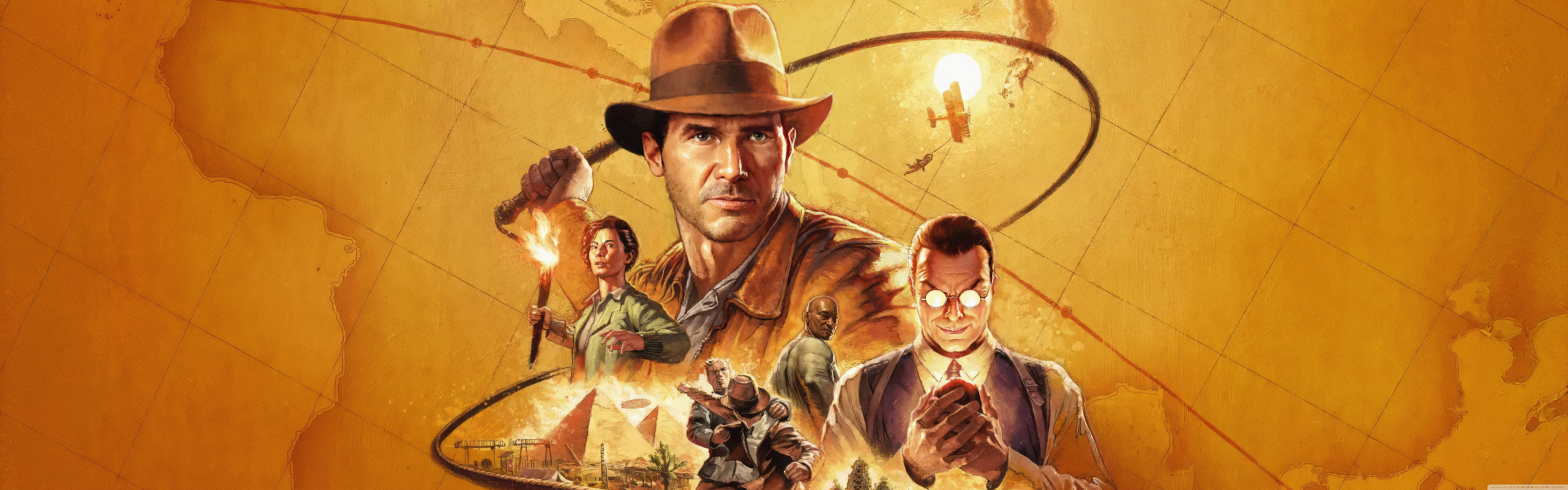 Indiana Jones and the Great Circle Video Game 4K UHD Wallpaper for UltraHD Desktop and TV, Widescreen and UltraWide Display, Dual Monitor, Smartphone and Tablet Devices