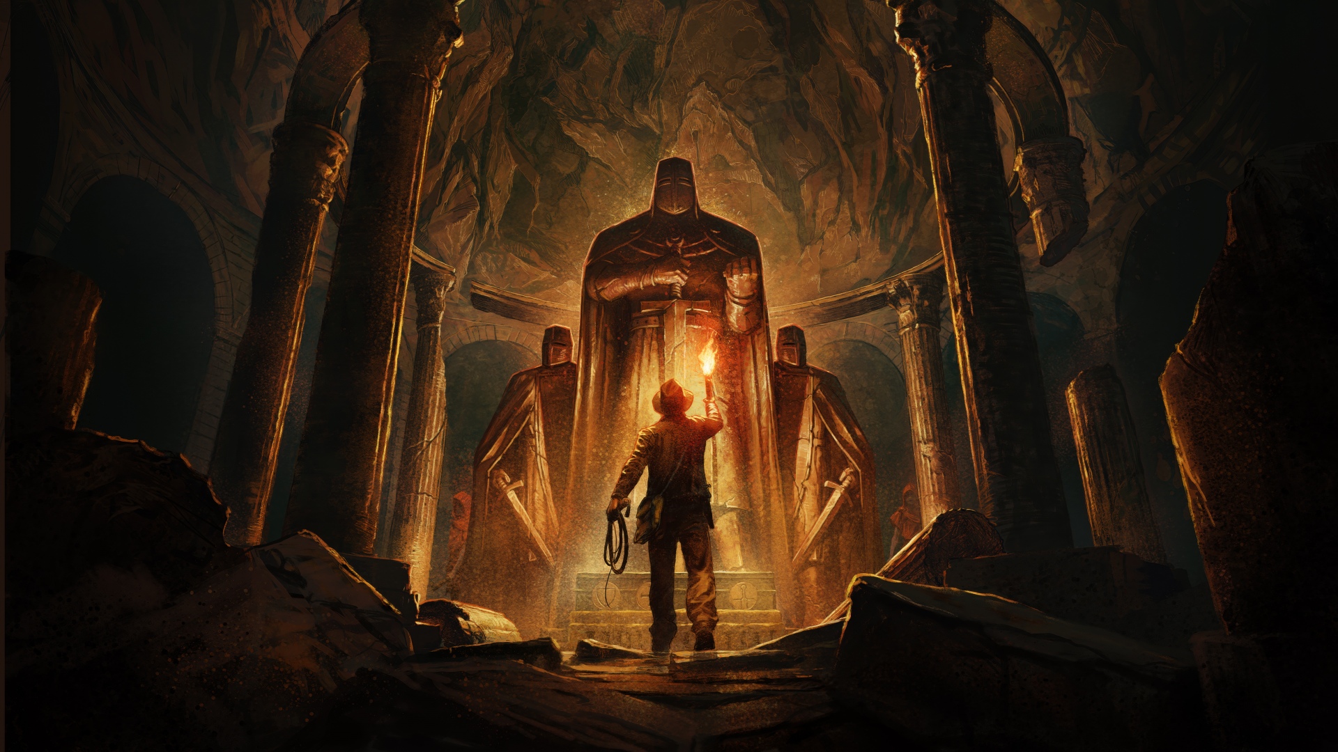 Indiana Jones and the Great Circle Wallpaper 4K, The Order of Giants