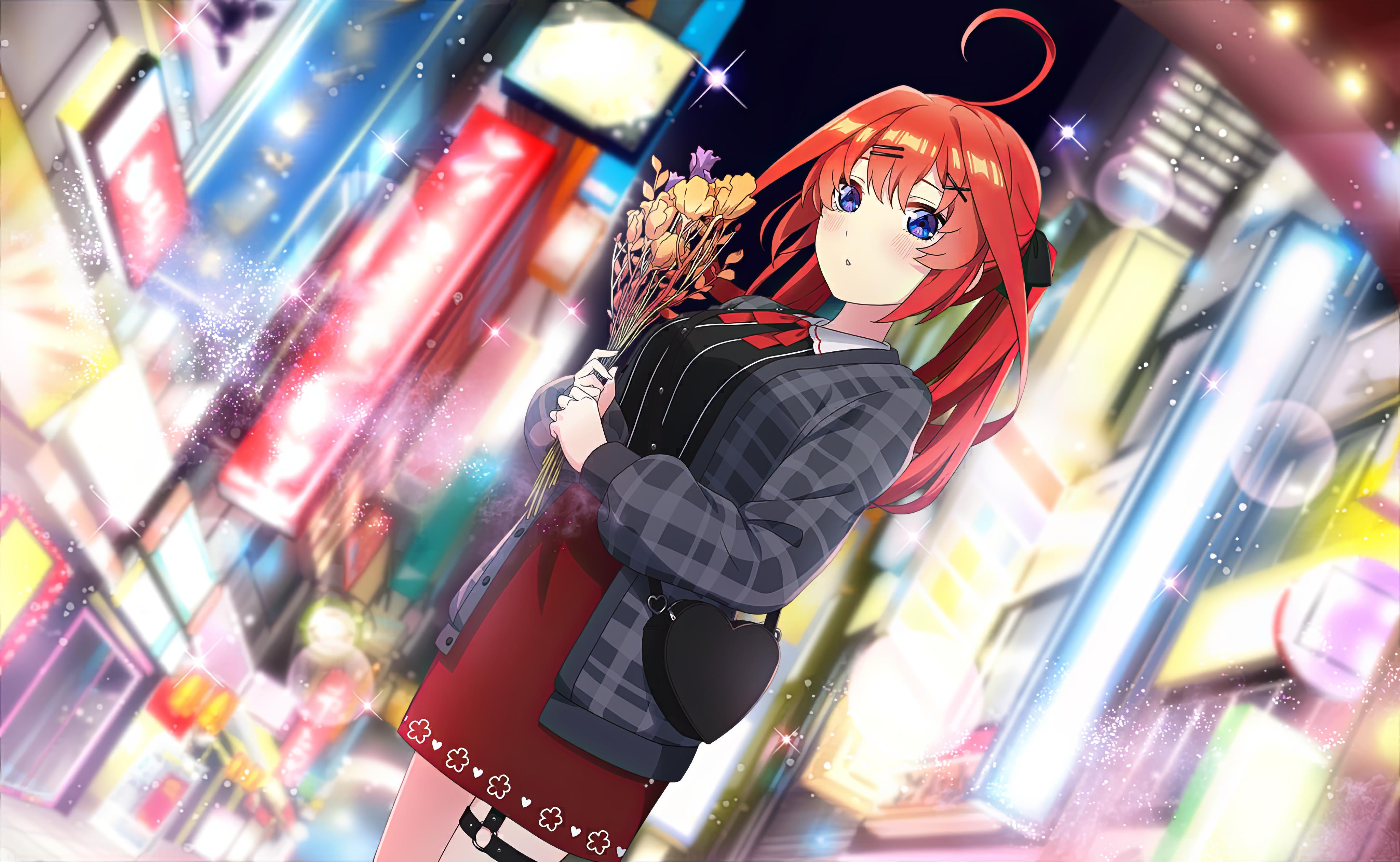 Download Itsuki Nakano Anime The Quintessential Quintuplets 4k Ultra HD Wallpaper