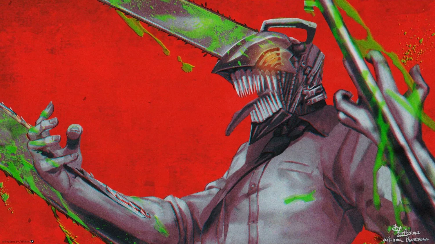 Chainsaw Man Denji Animated Wallpaper