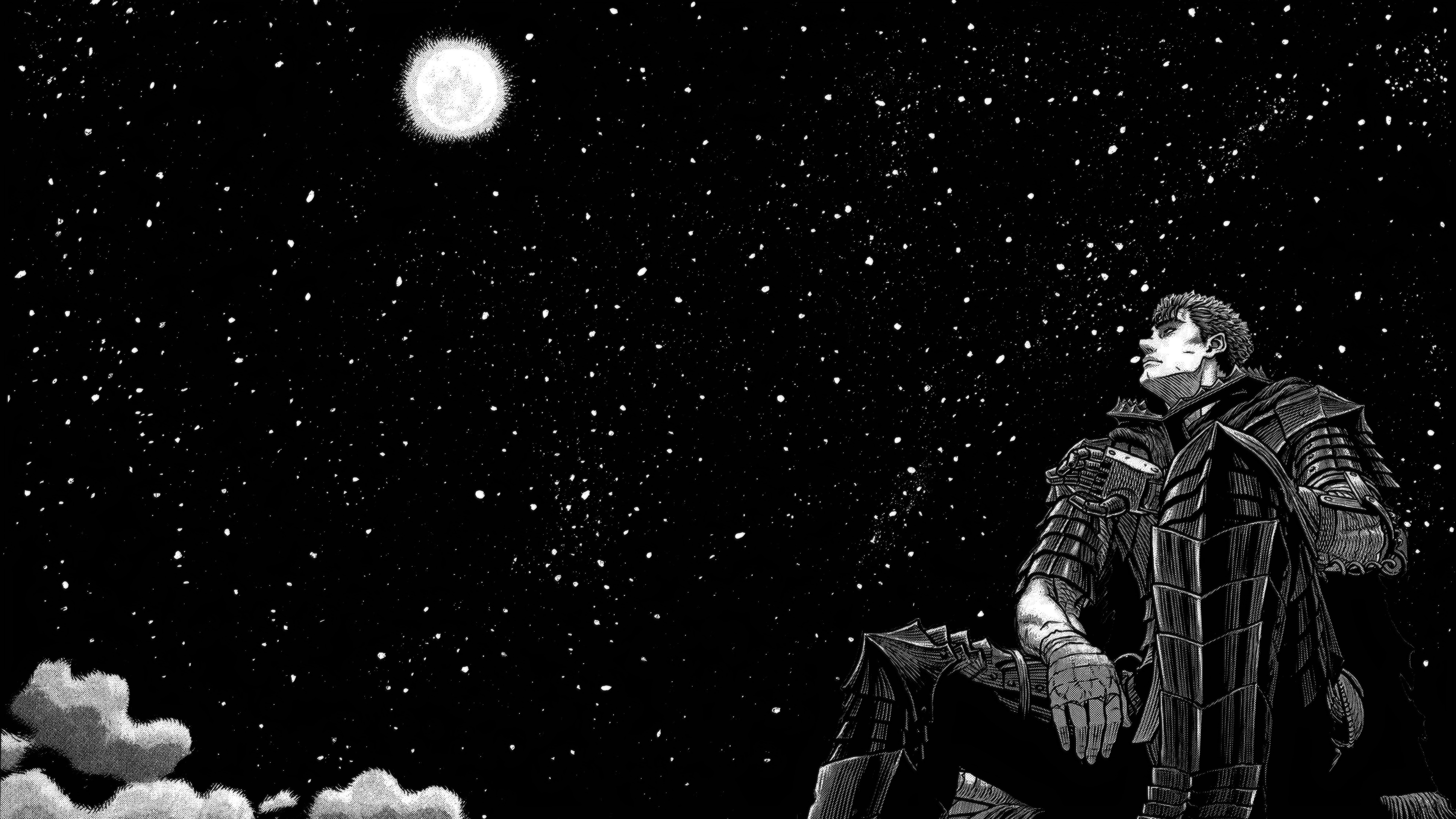 New Berserk Wallpaper ! upscaled to 8K then compressed to 5 Mo, and modified to fit on PC screens for the second one