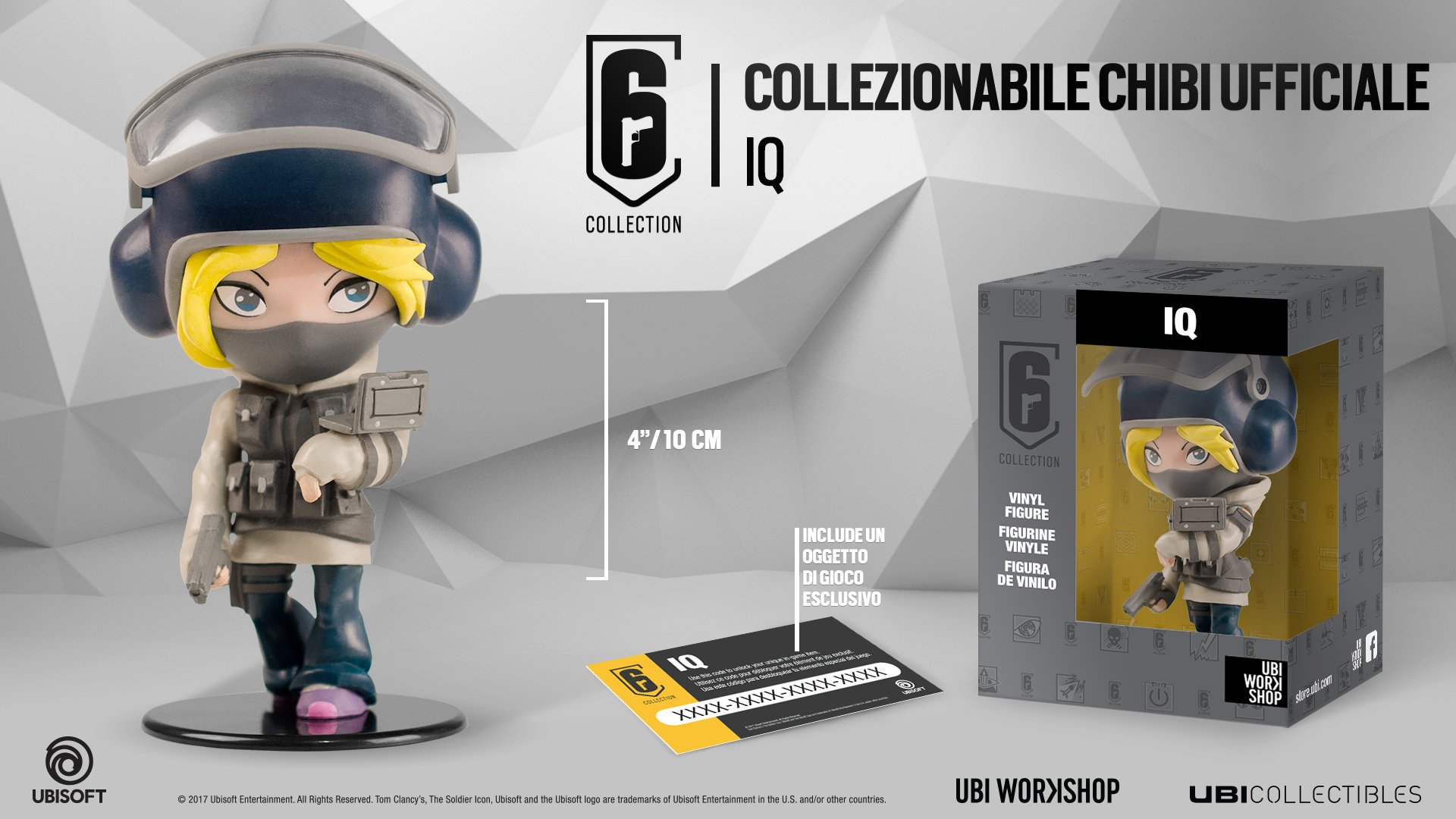 Ubicollectibles SIX Collection IQ Chibi Figurine, Toys & Games