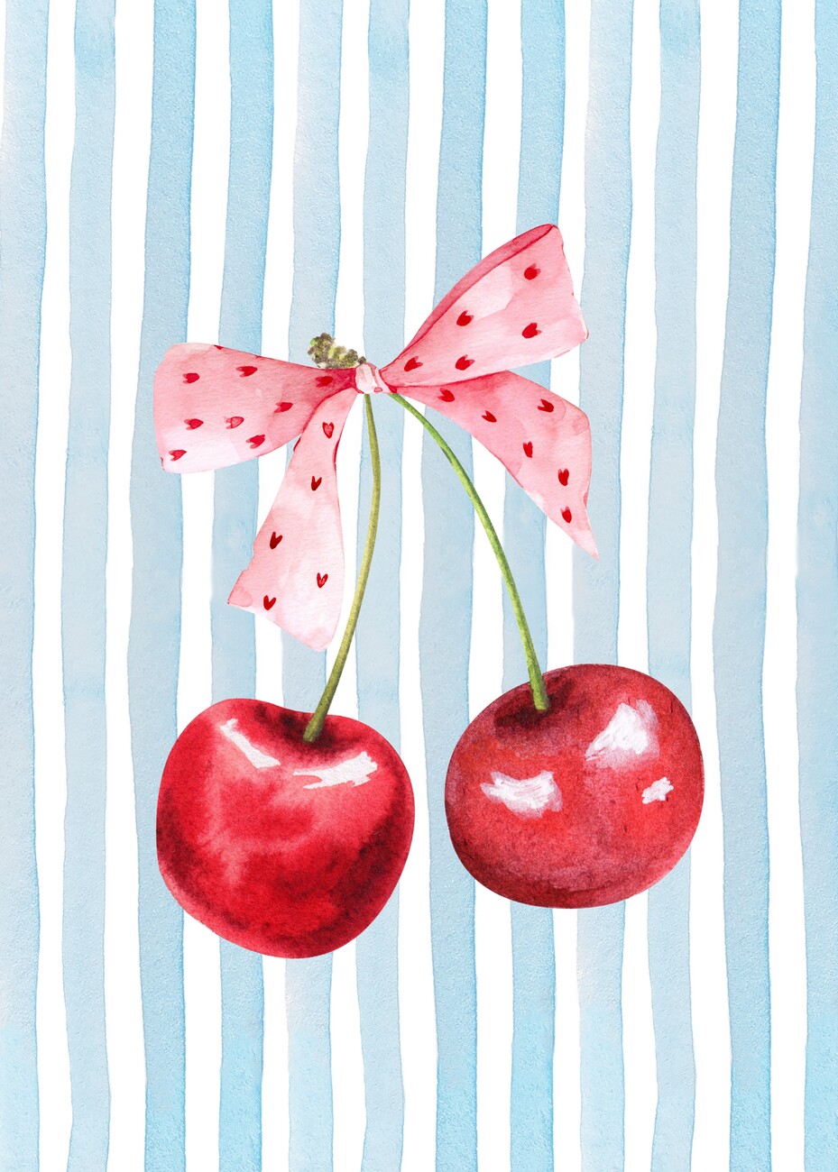 Art Print Cherries