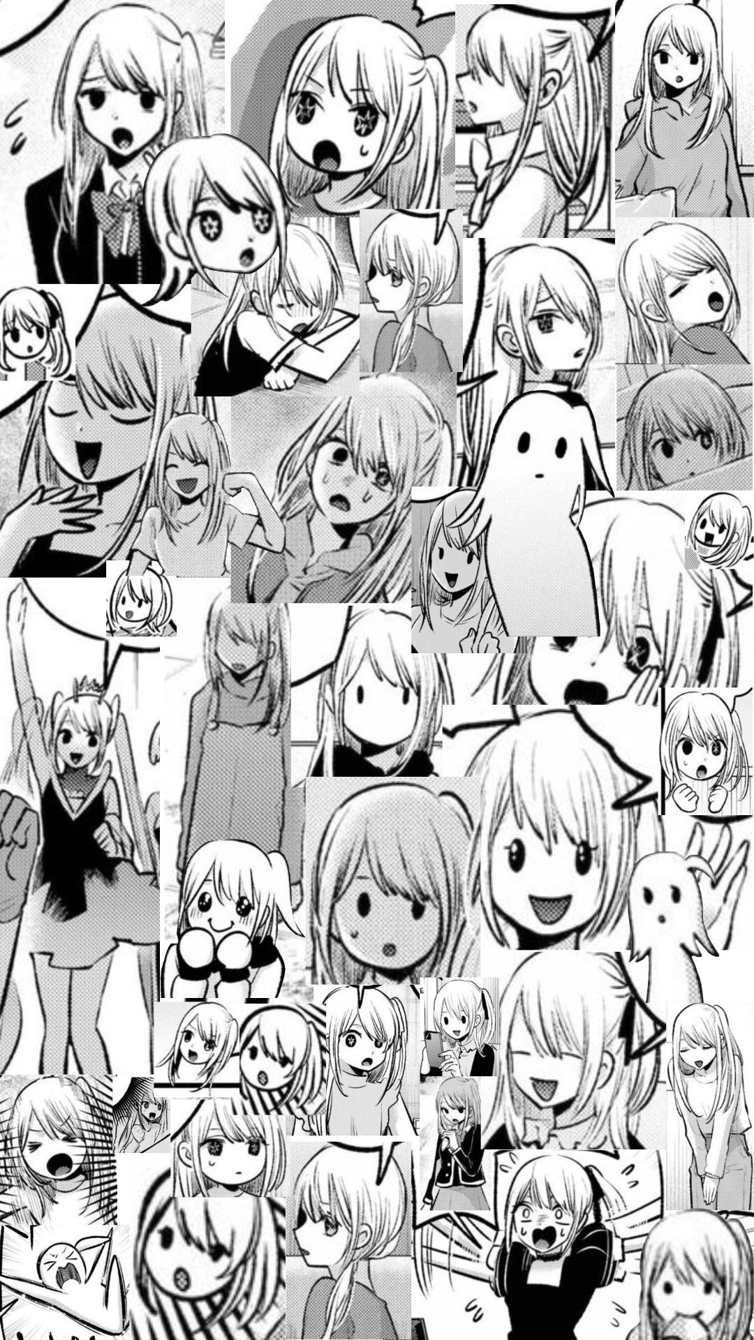 Character of my “low quality manga background”, Ruby!