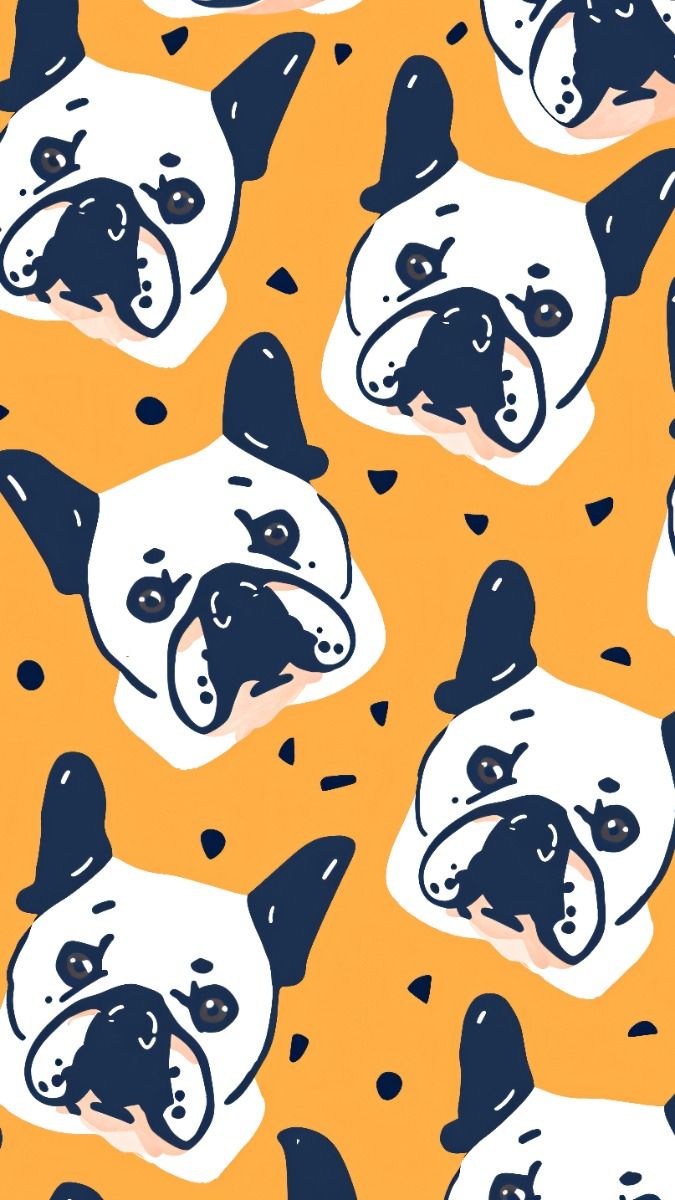 Repetitive Patterns Cute Animal Minimal Preppy Wallpaper