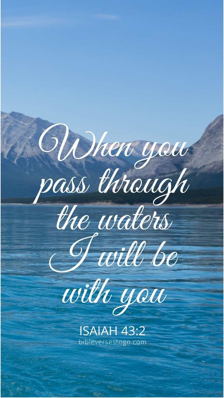 Blue Waters Isaiah 43:2