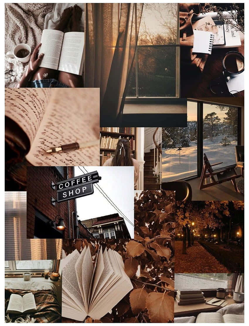 Download Cozy Aesthetic Collage Wallpaper
