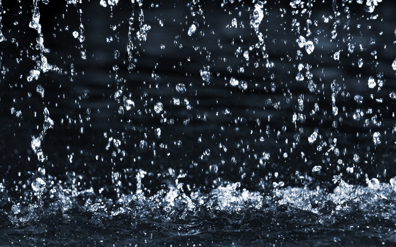 Rainy spring weather Desktop wallpaper 1280x800