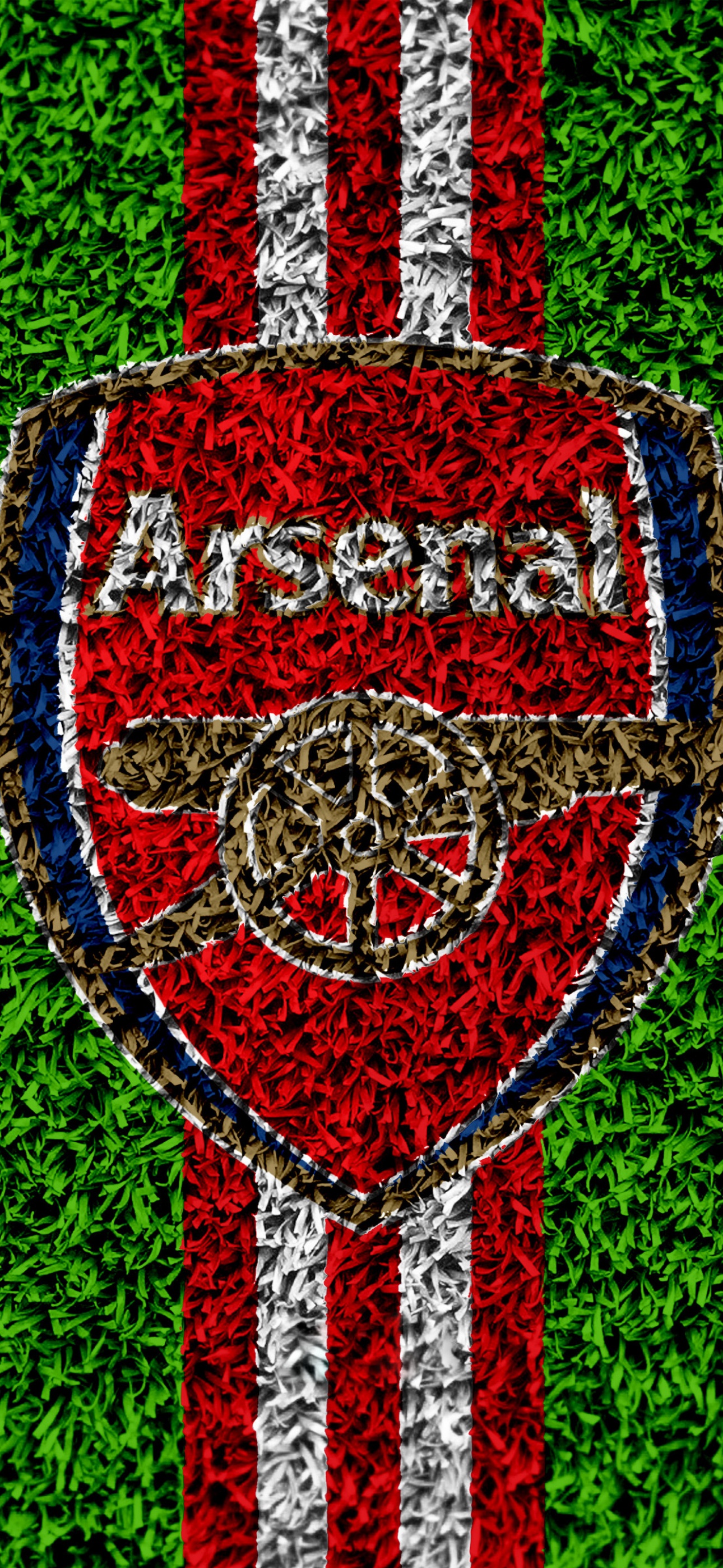 Arsenal FC Wallpaper 4K, Grass Landscape, 5K