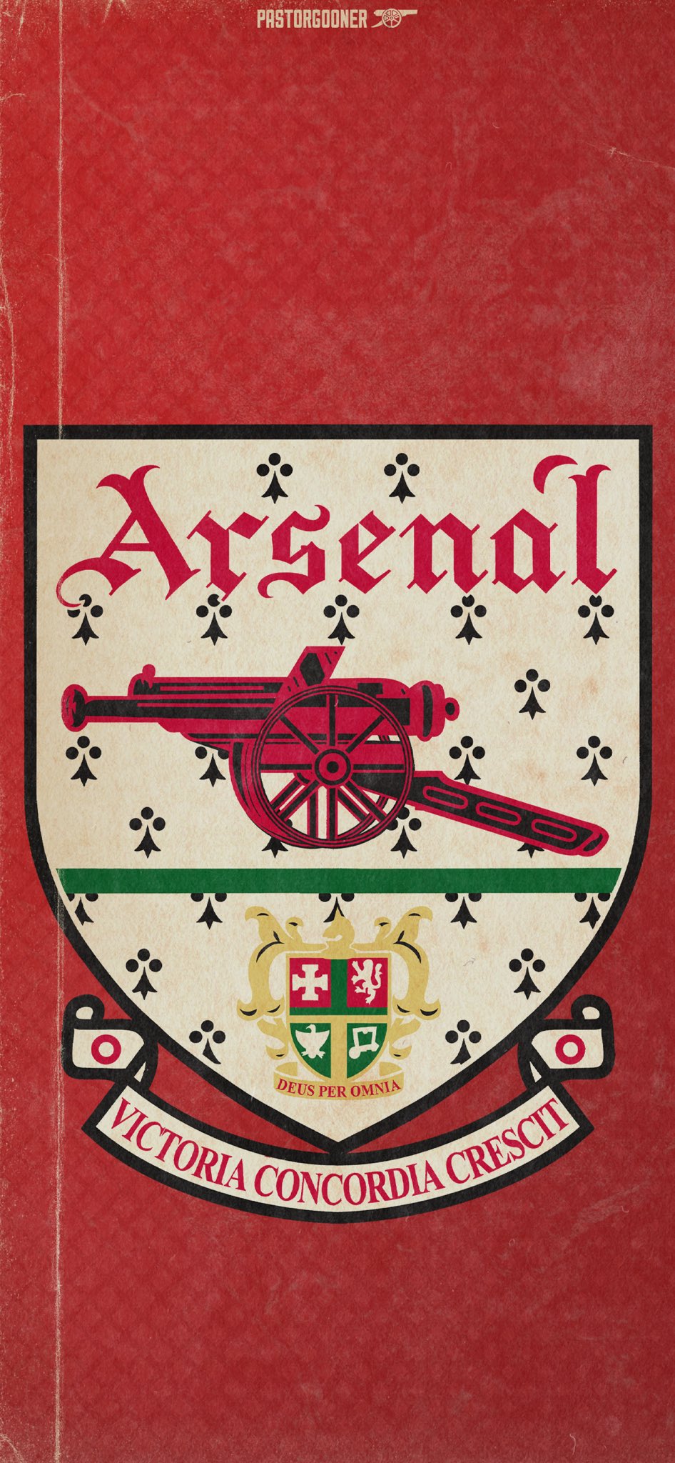 PastorGooner Early 1990s Arsenal crest