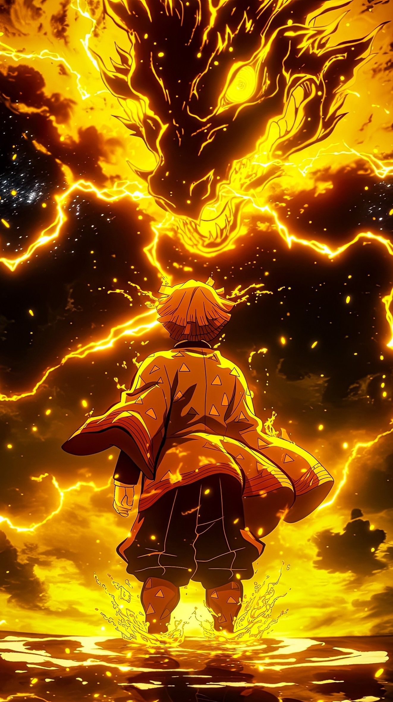 Zenitsu 4k Wallpaper