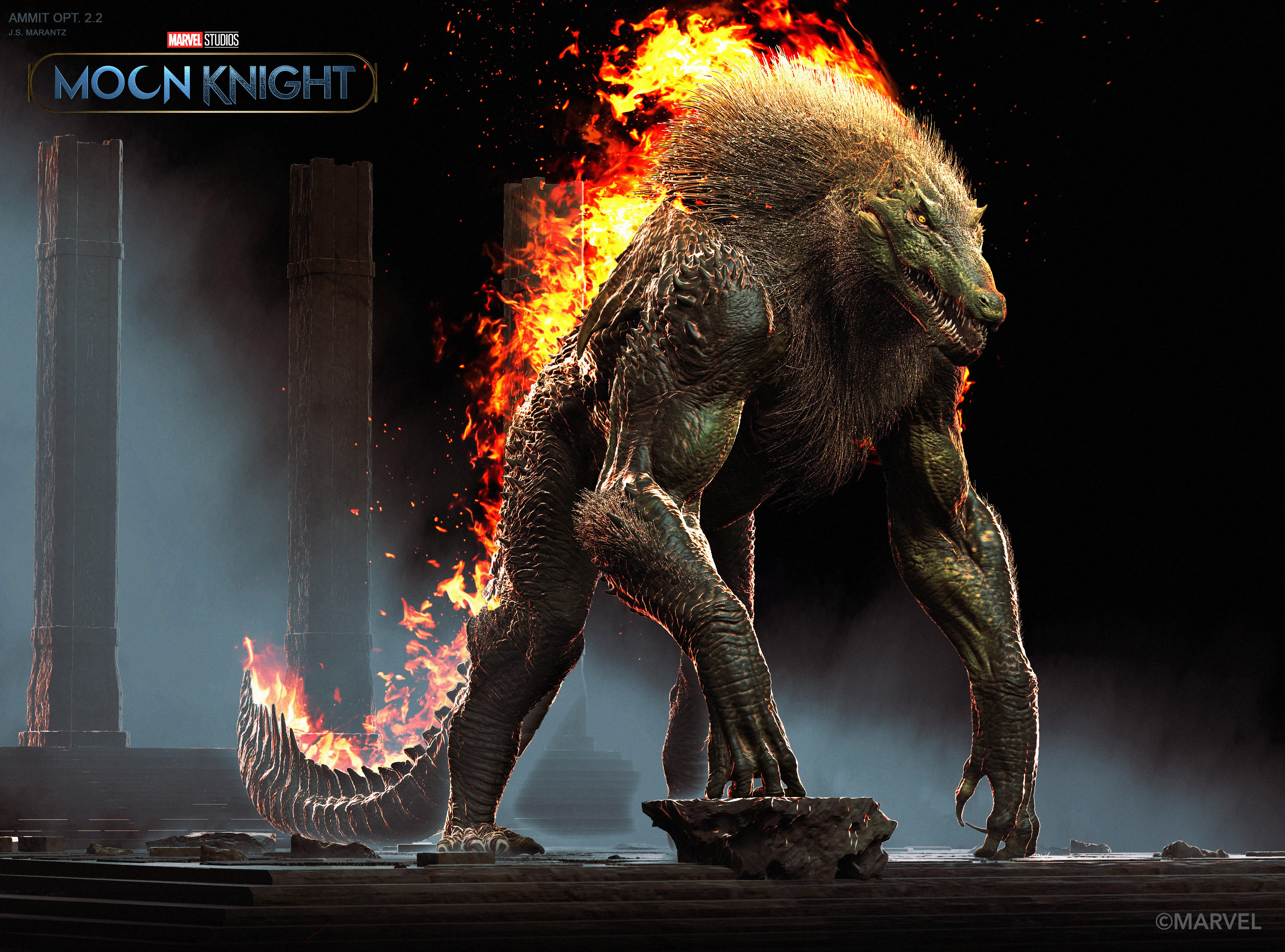 Jerad S. Marantz KNIGHT: Early Ammit Designs