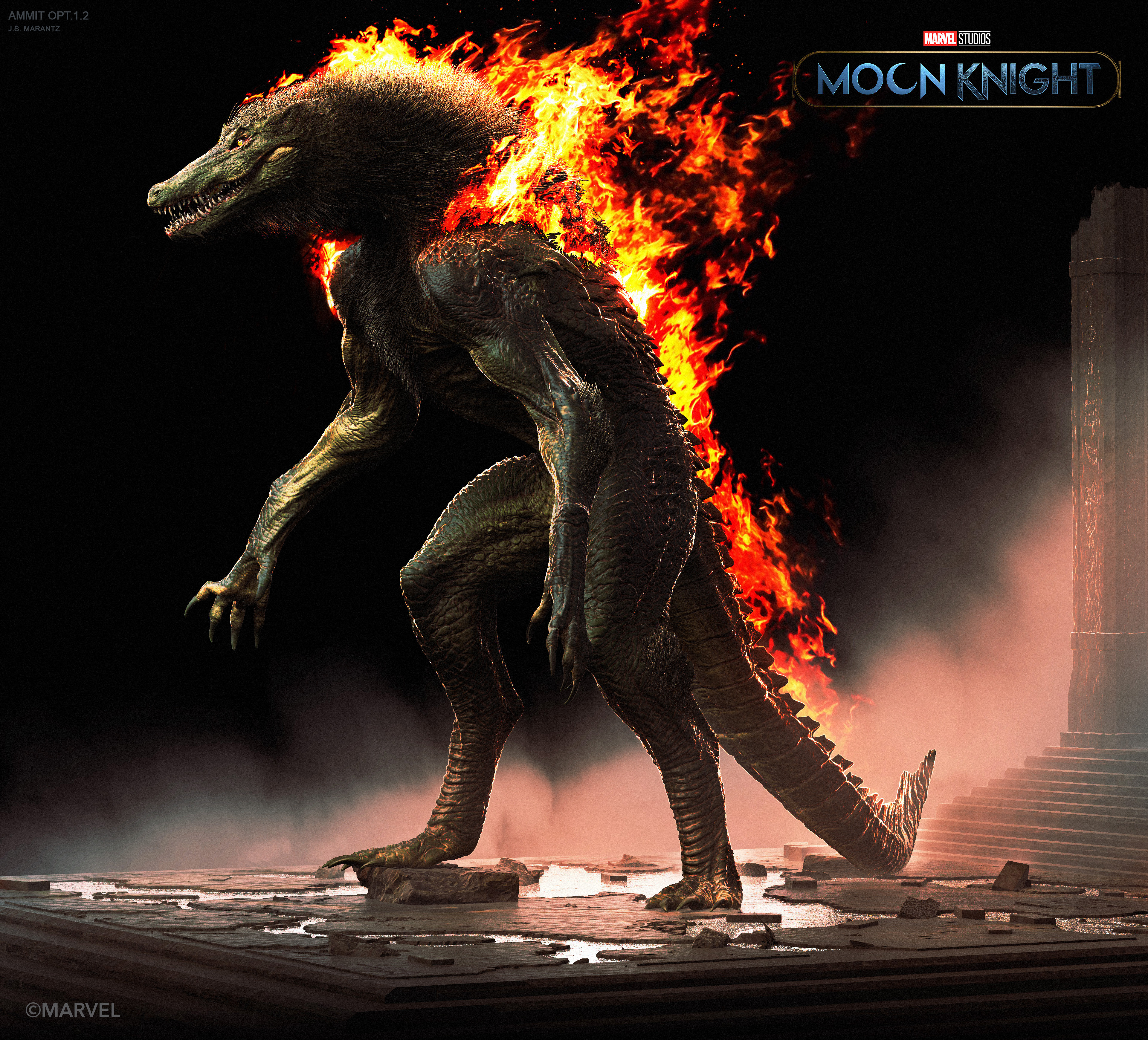 Jerad S. Marantz KNIGHT: Early Ammit Designs