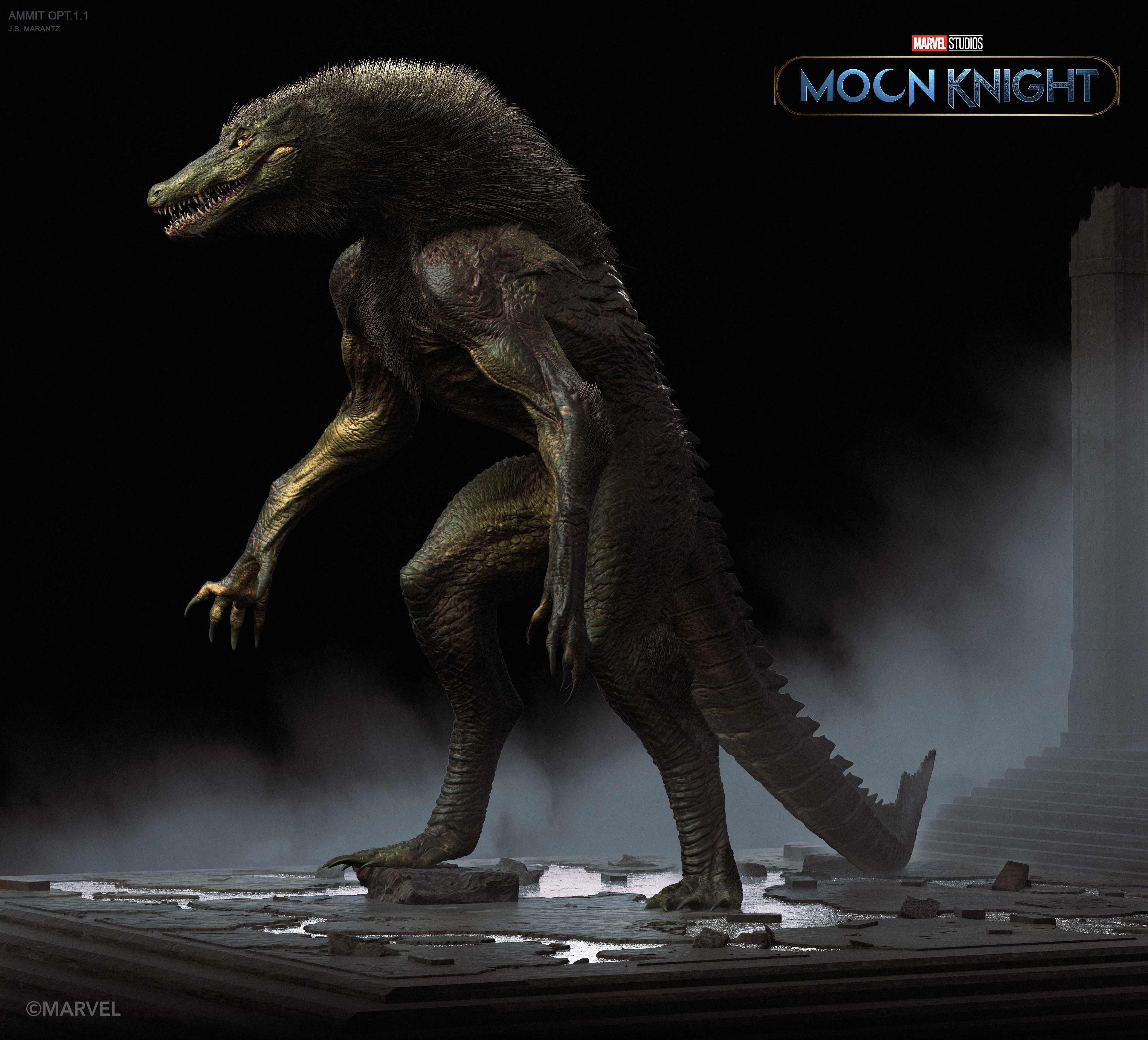 Jerad S. Marantz KNIGHT: Early Ammit Designs