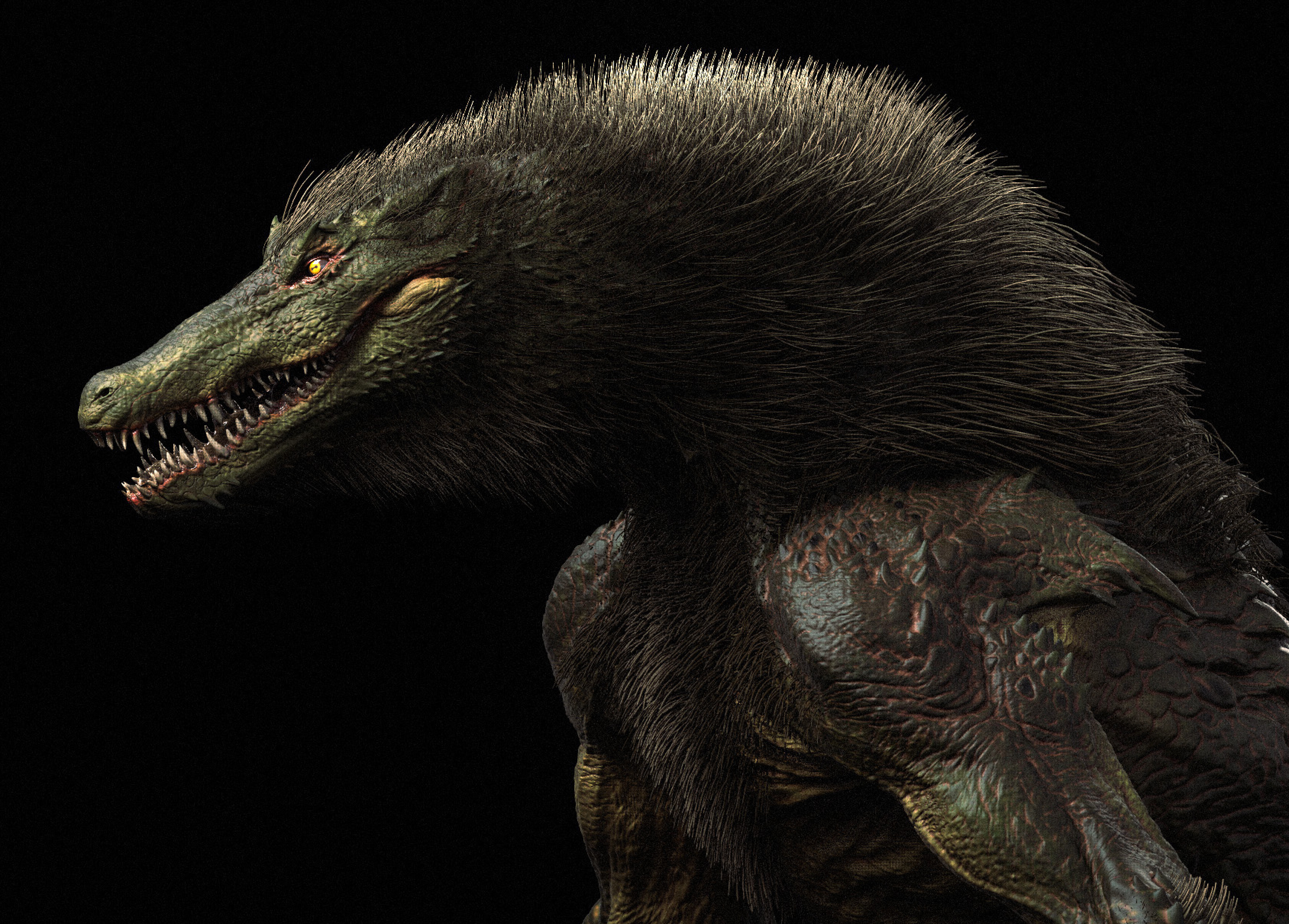 MCU Direct new #MoonKnight concept art has revealed a monstrous early design for Ammit! More photo