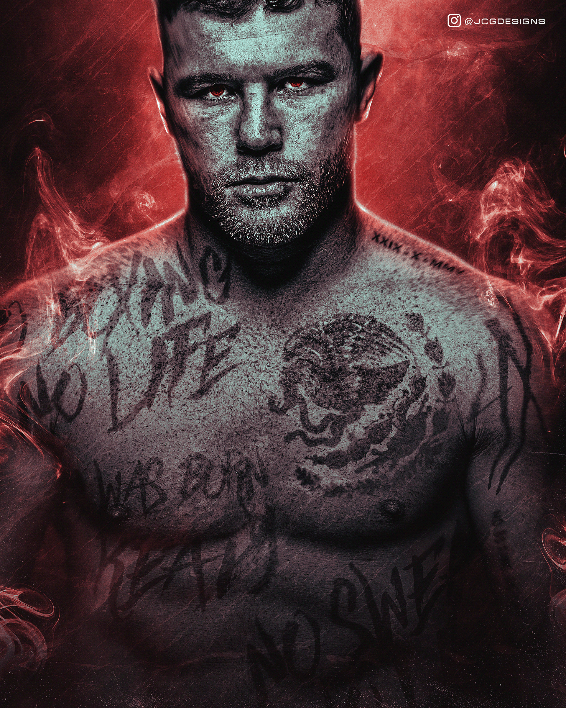 CANELO ALVAREZ. Image - Behance